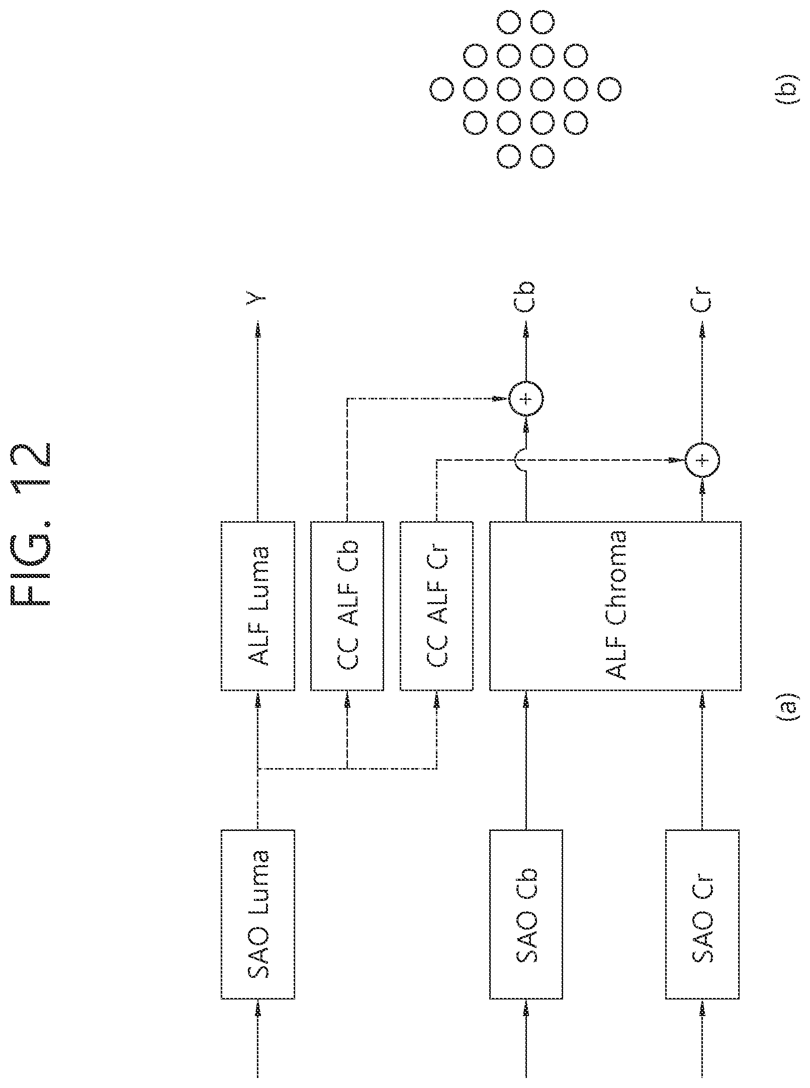Patent US12108044 Figure 12 – Apparatus and method for image coding based on filtering
