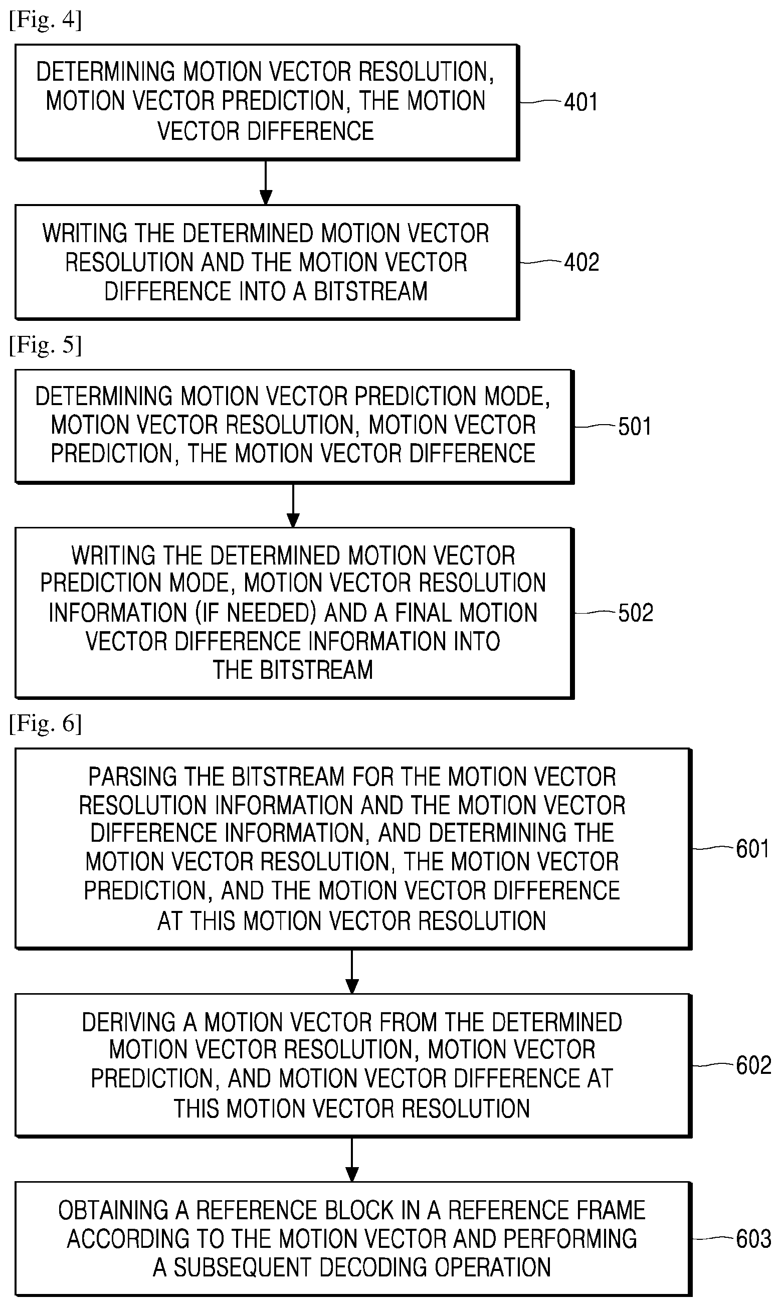 Patent US12108045 Figure 5 – Encoding/decoding method and apparatus for motion vector information