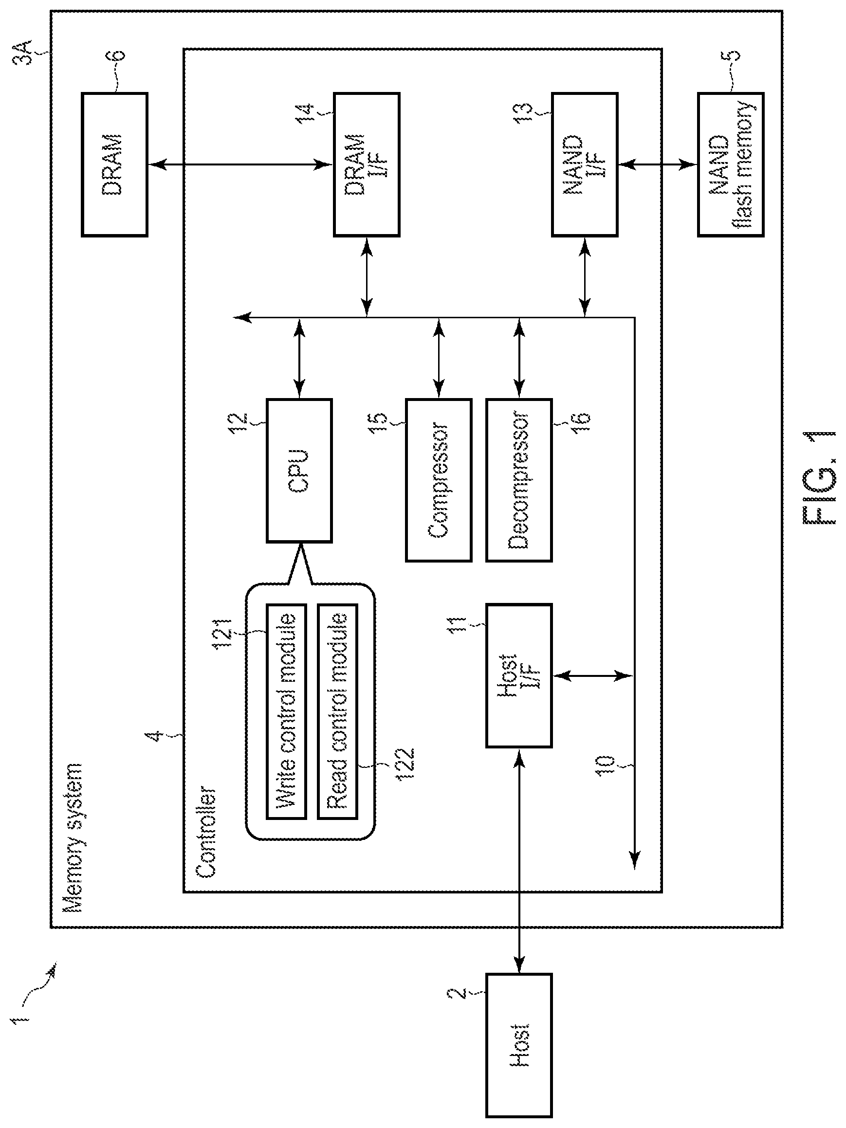 Patent US12108064 Figure 1 – Memory system