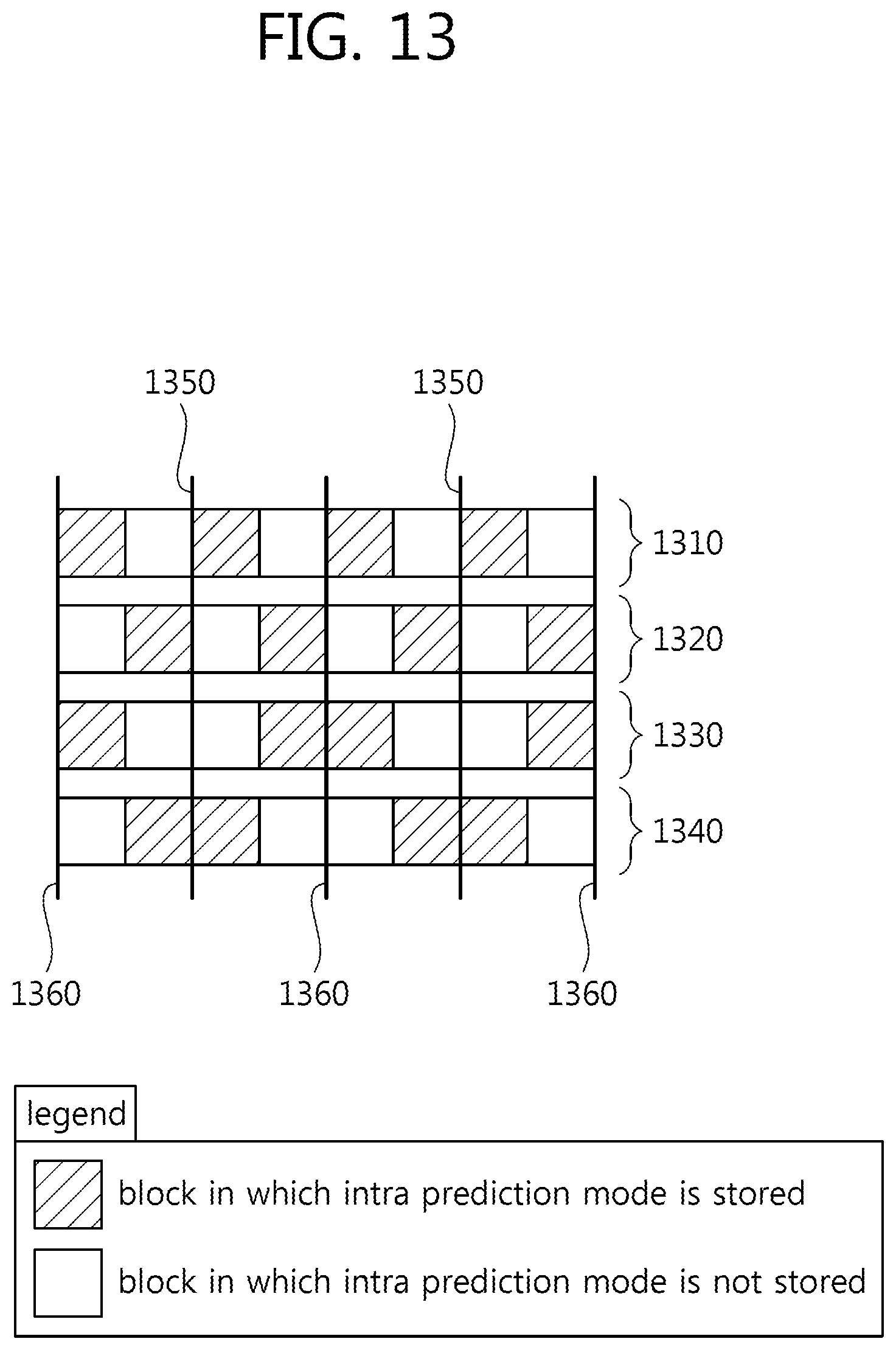 Patent US12108079 Figure 13 – Method for intra prediction and device therefor