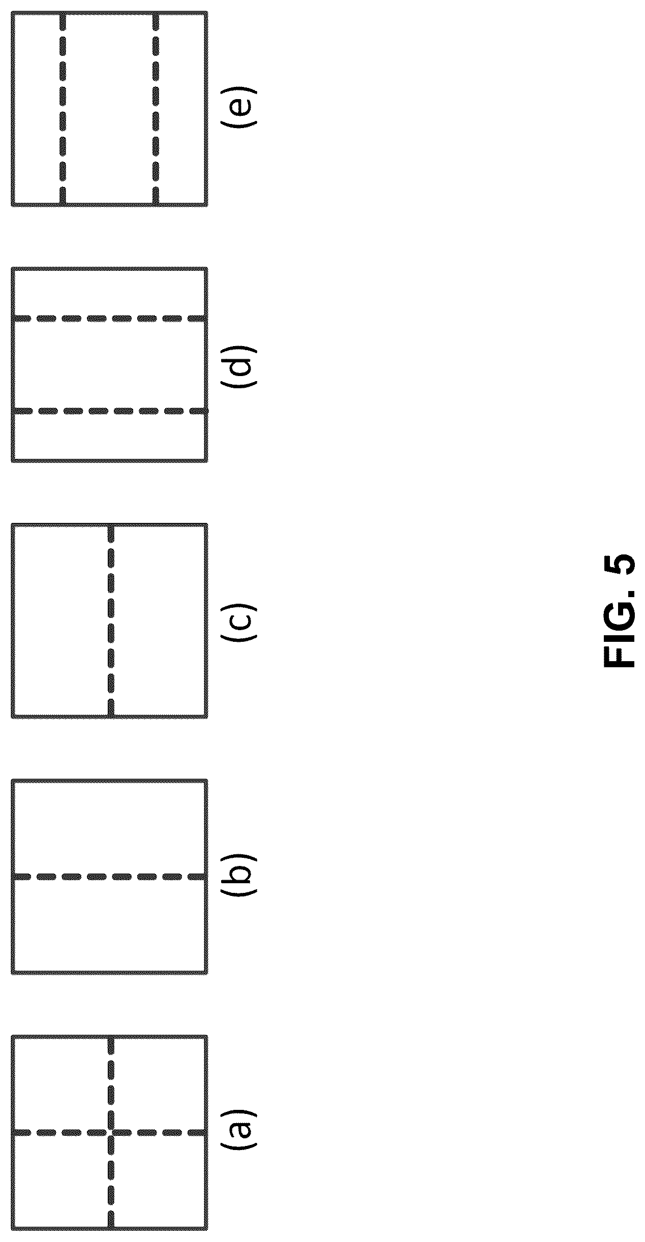 Patent US12108090 Figure 5 – Unsymmetrical quad-tree partitioning