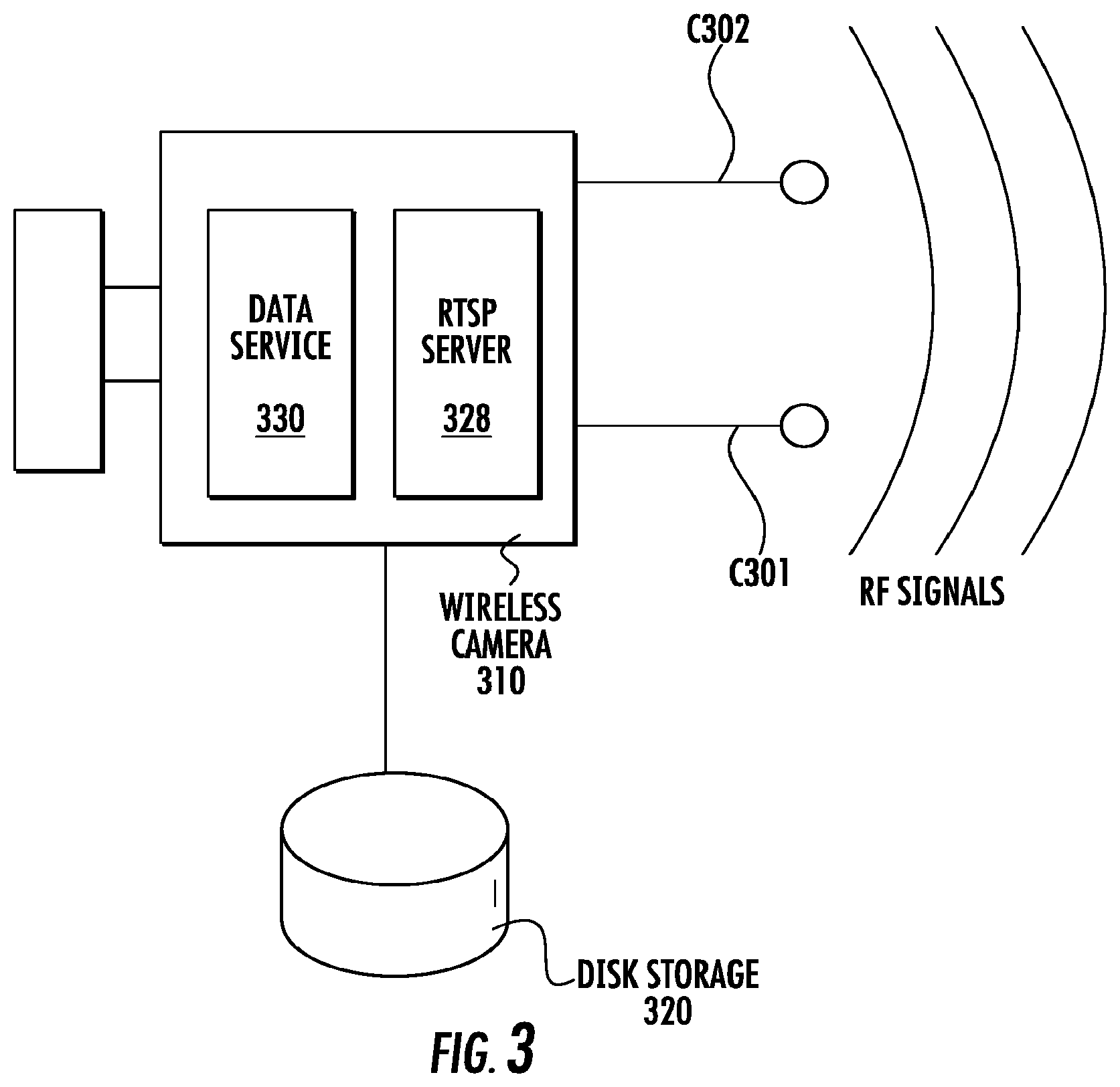 Patent US12108099 Figure 3 – Synchronizing the storing of streaming video