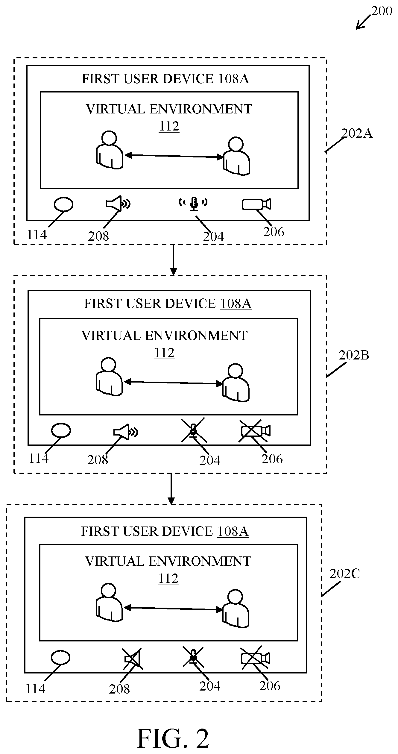 Patent US12108118 Figure 3 – System and method for controlling user interactions in virtual meeting to enable selective pausing