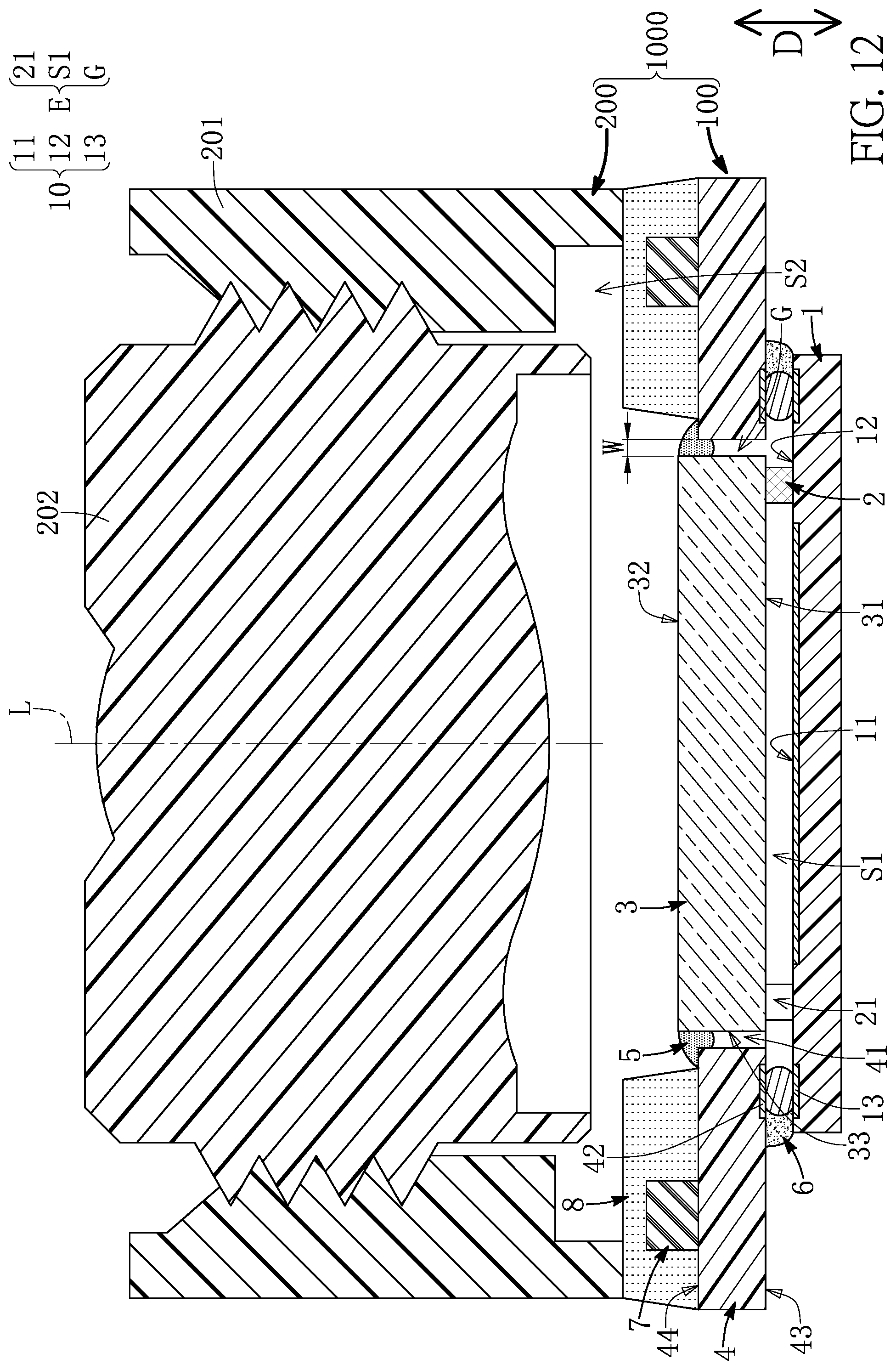 Patent US12108130 Figure 13 – Image sensor lens assembly and sensing module having externally sealed configuration
