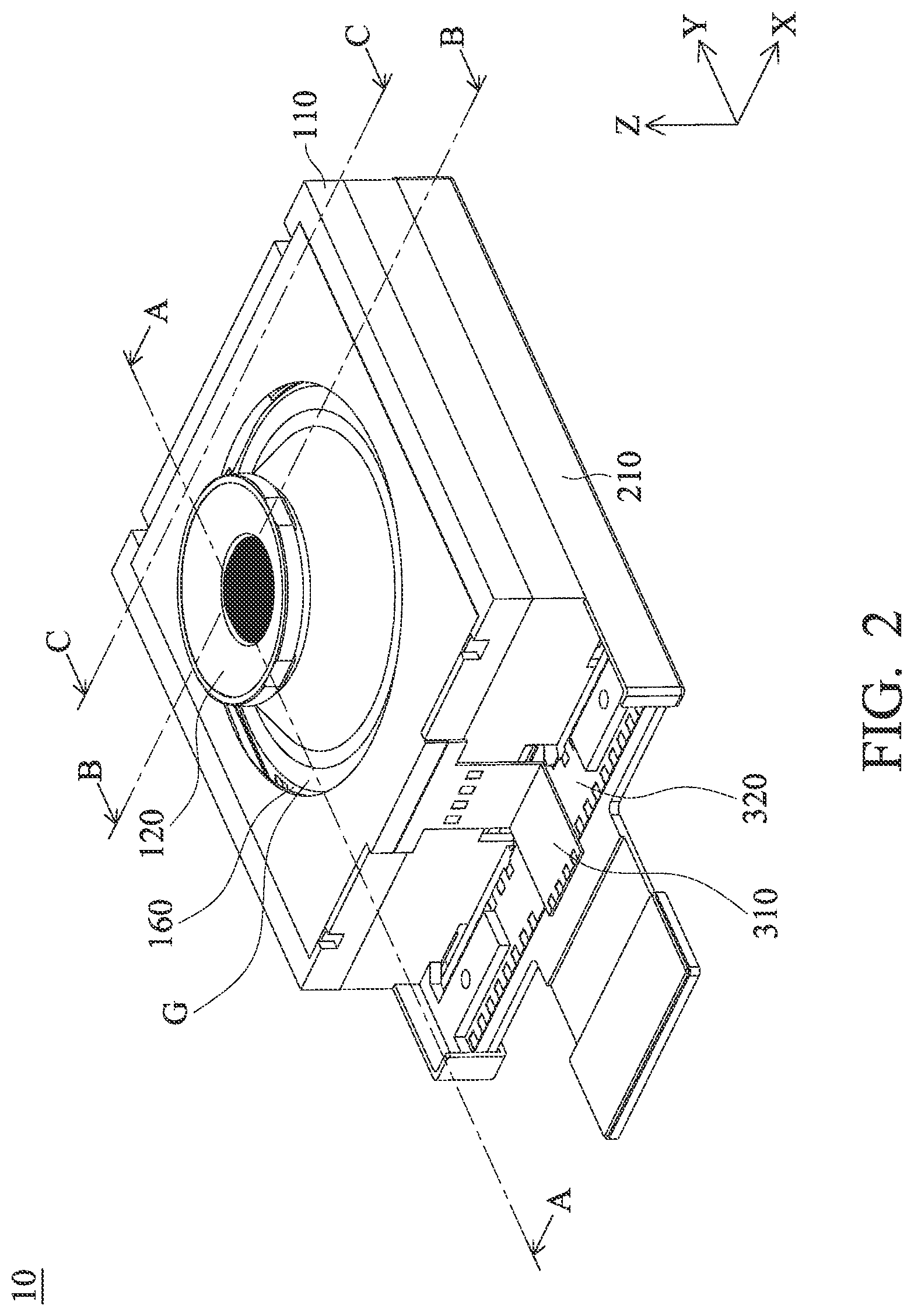 Patent US12108131 Figure 2 – Assembling method for optical system