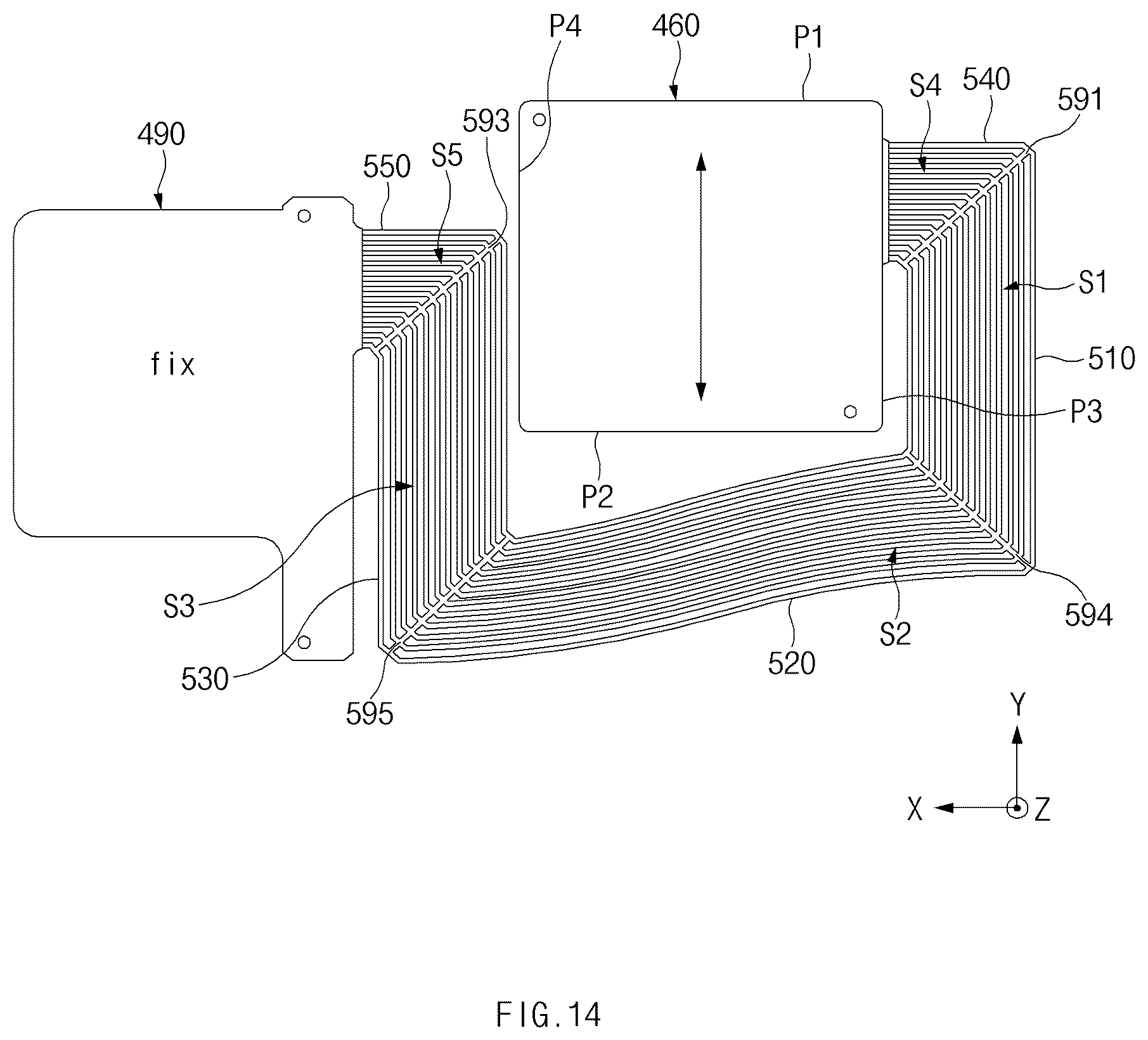 Patent US12108132 Figure 16 – Camera having movable image sensor and electronic device including the same