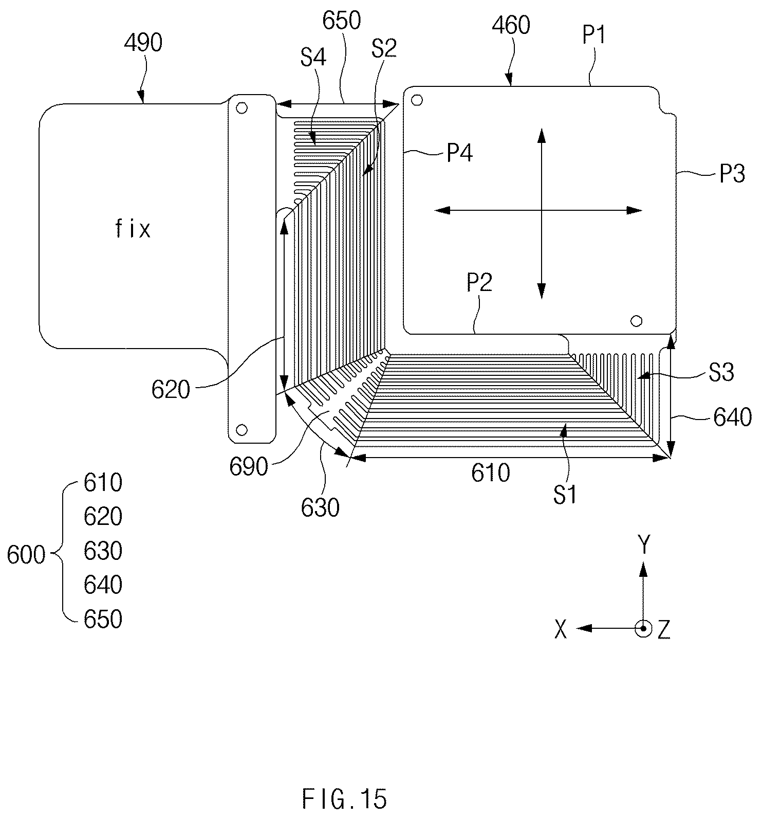 Patent US12108132 Figure 17 – Camera having movable image sensor and electronic device including the same