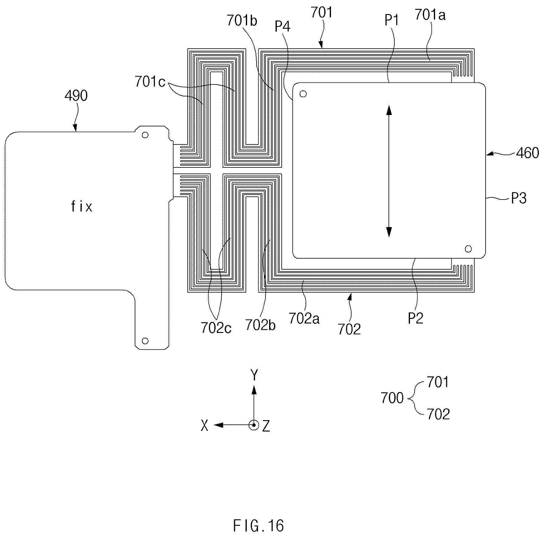 Patent US12108132 Figure 18 – Camera having movable image sensor and electronic device including the same