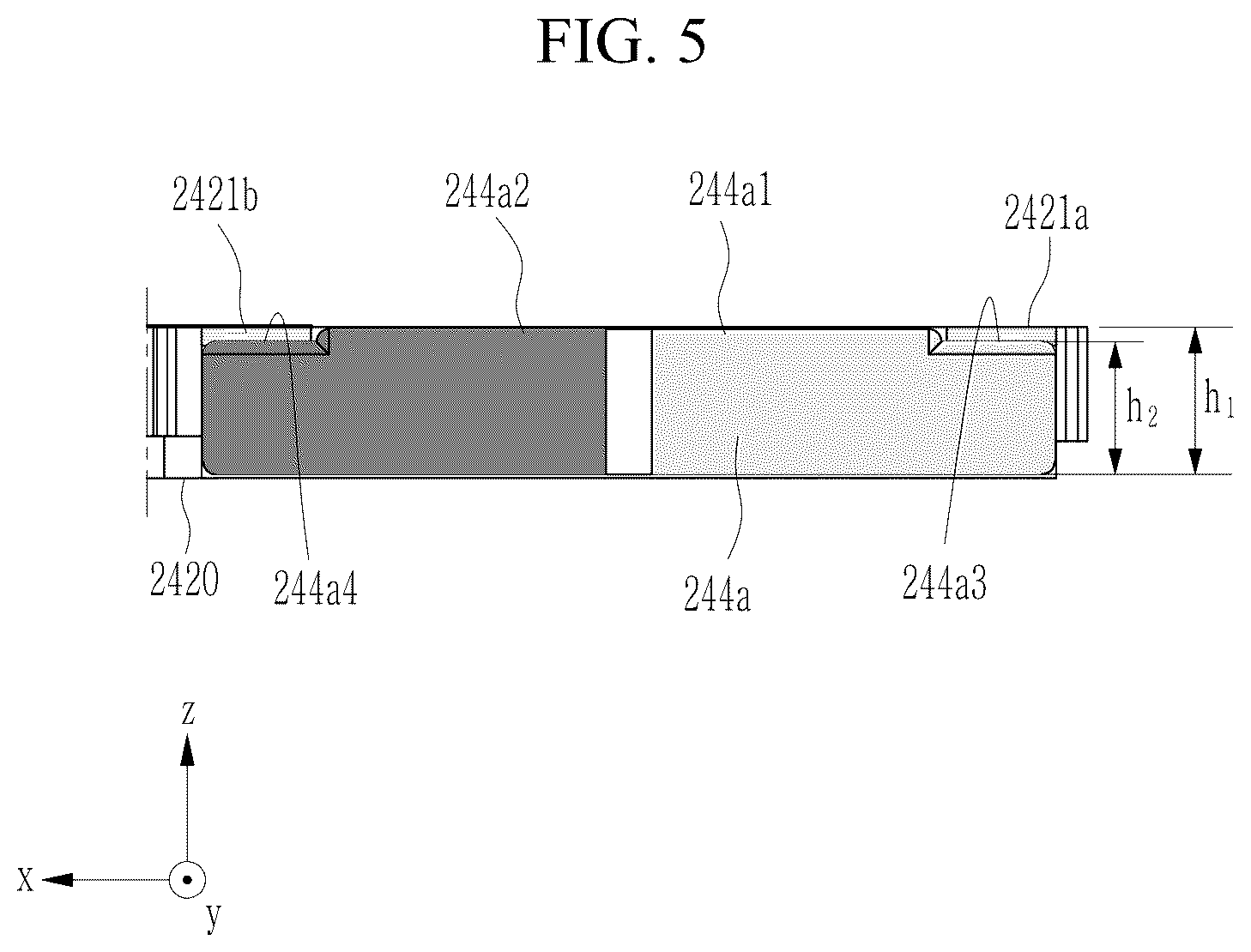 Patent US12108133 Figure 5 – Lens driving device and camera module including lens driving device