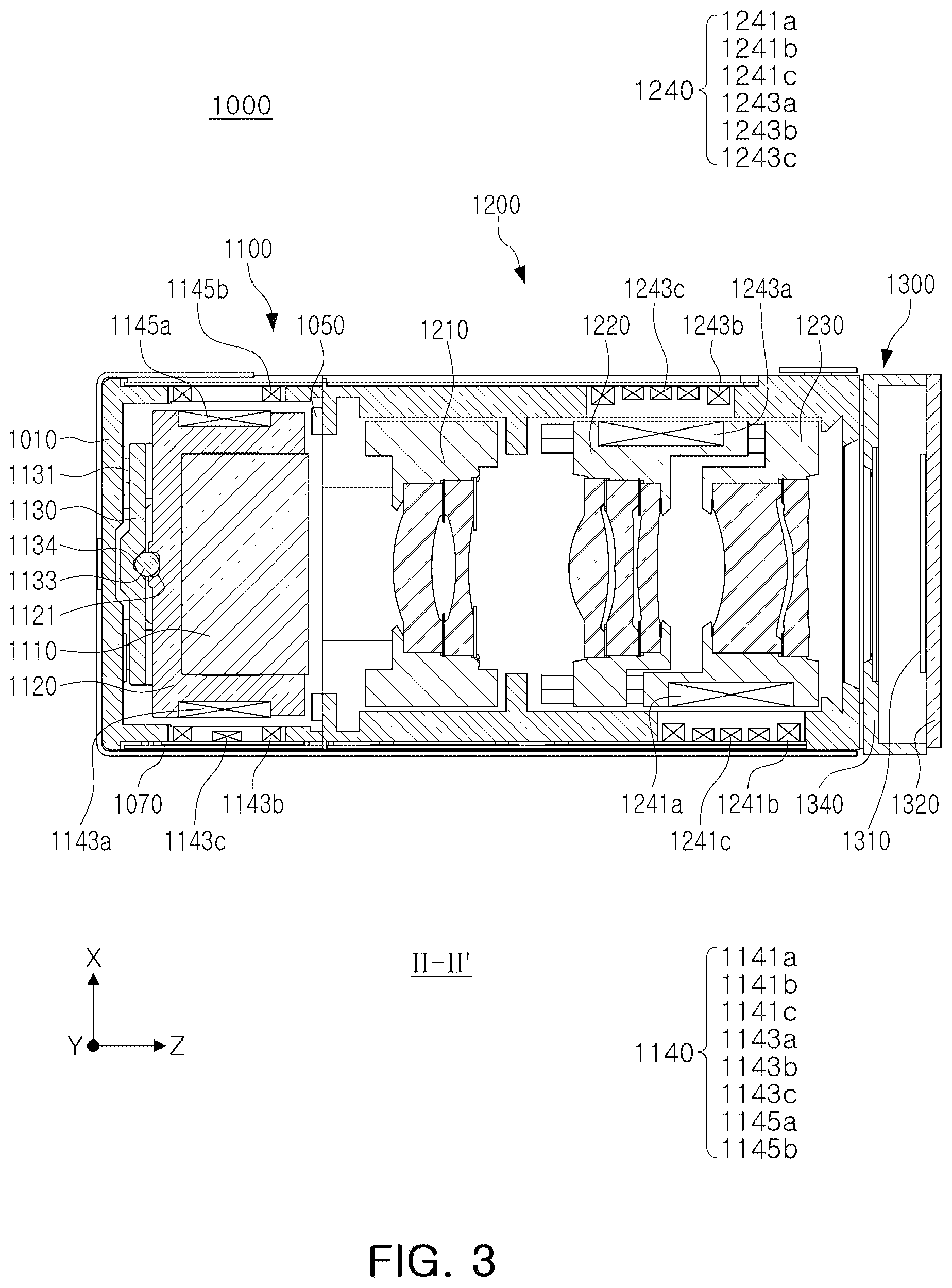Patent US12108135 Figure 3 – Camera module