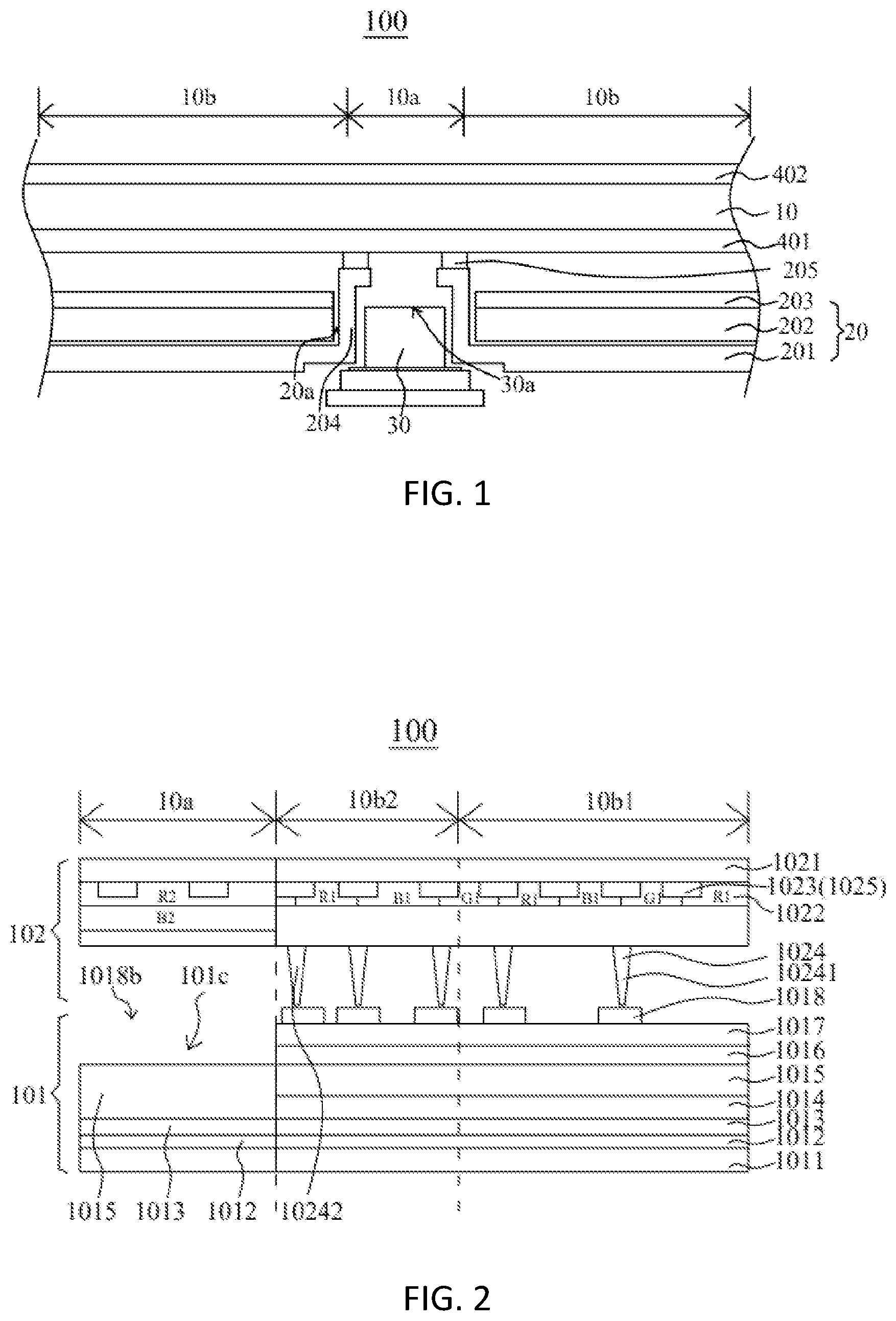 Patent US12108136 Figure 1 – In-vehicle display device