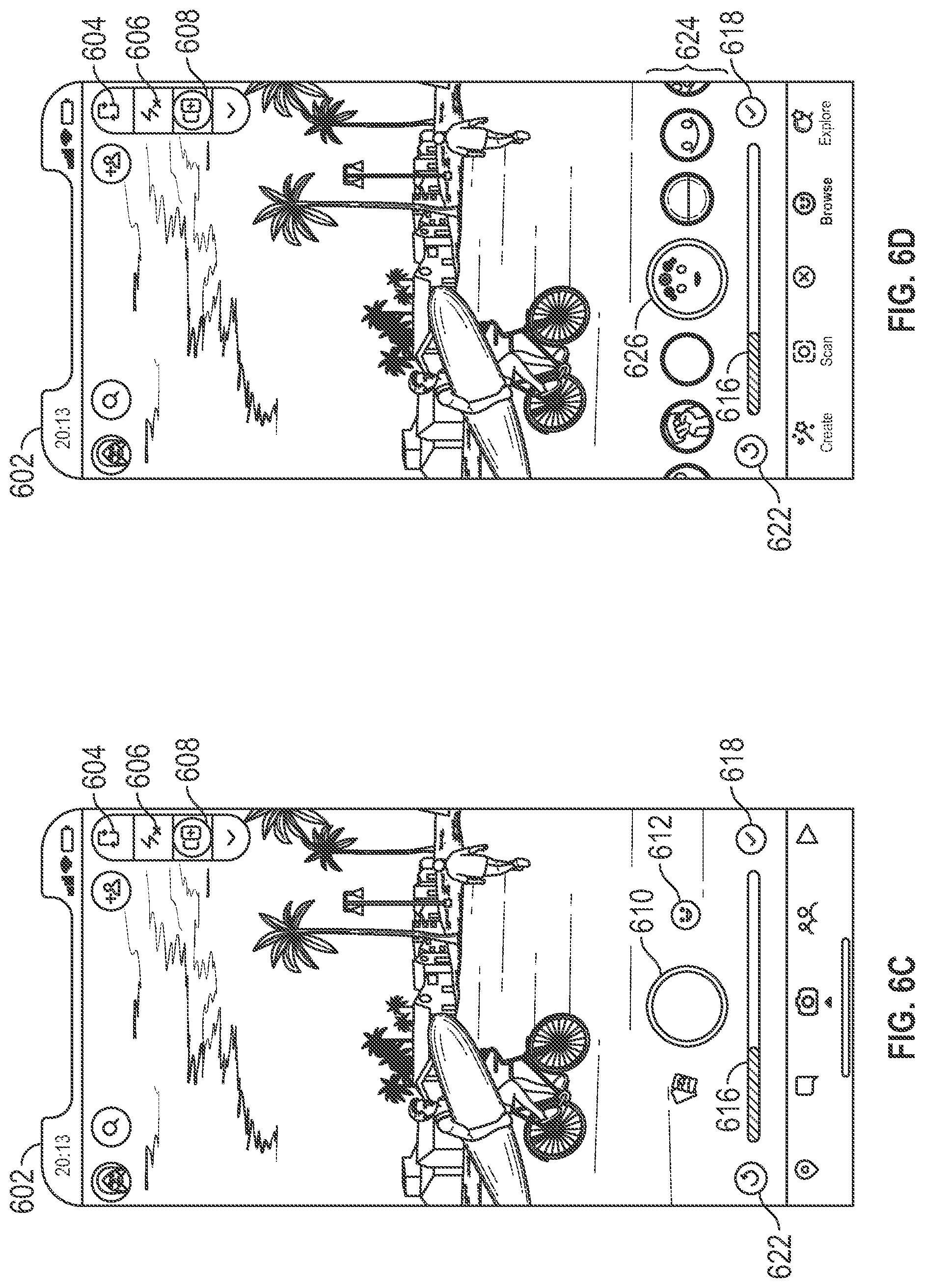 Patent US12108146 Figure 7 – Camera mode for capturing multiple video clips within a messaging system