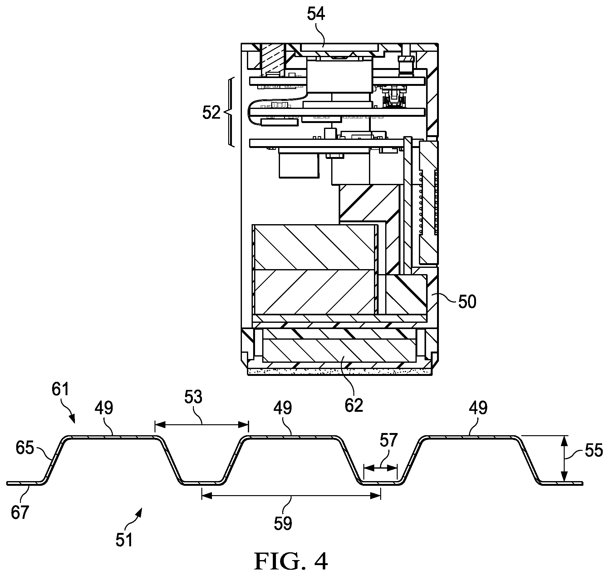 Patent US12108147 Figure 4 – Camera with microphone mute responsive to movement