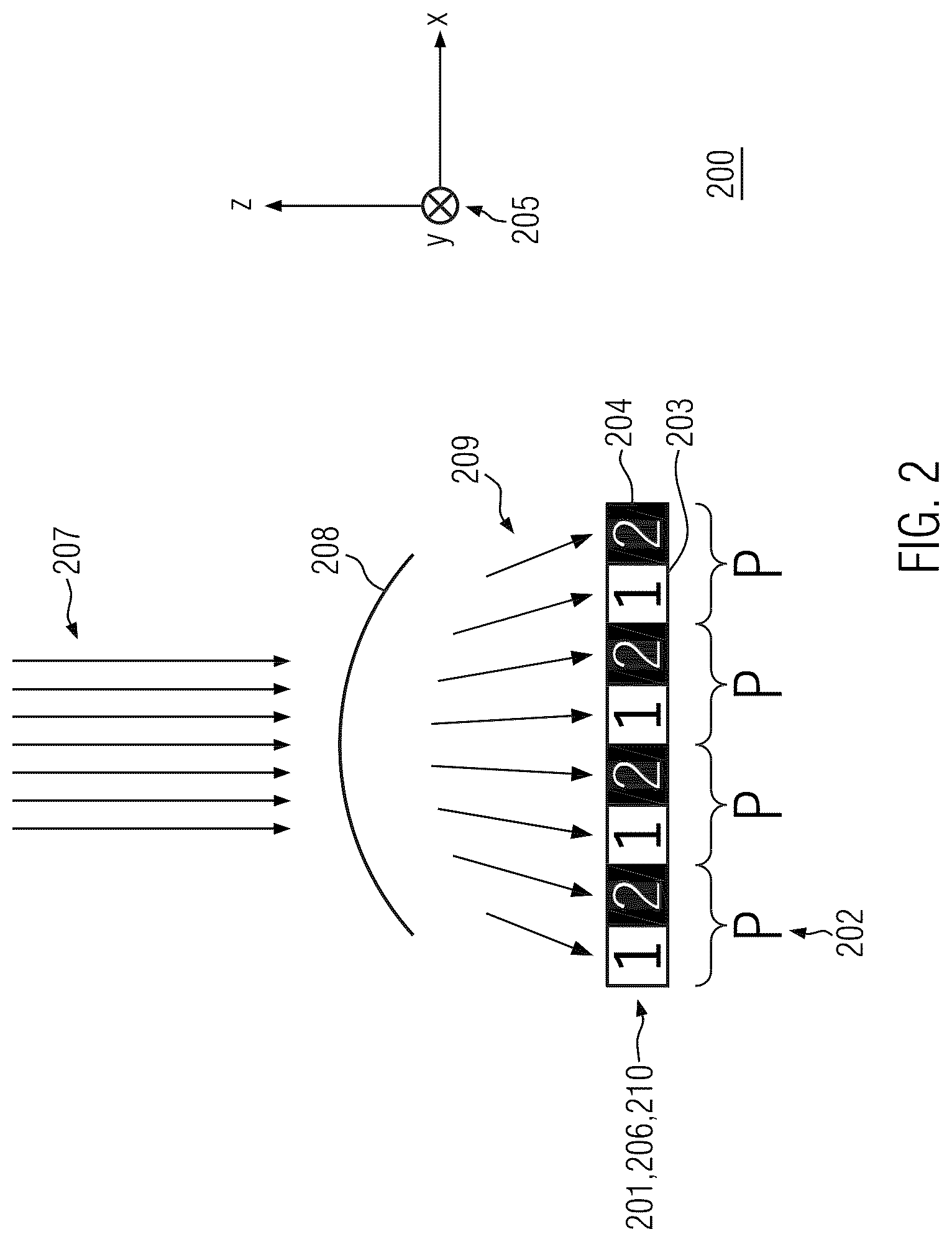 Patent US12108150 Figure 2 – System and method for extracting information on the spatial distribution of wavefronts