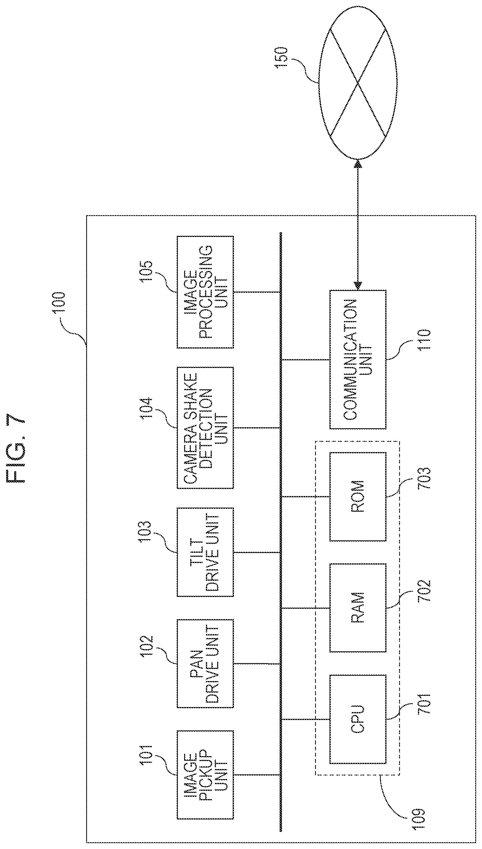 Patent US12108152 Figure 7 – Apparatus, method for controlling the apparatus, and storage medium