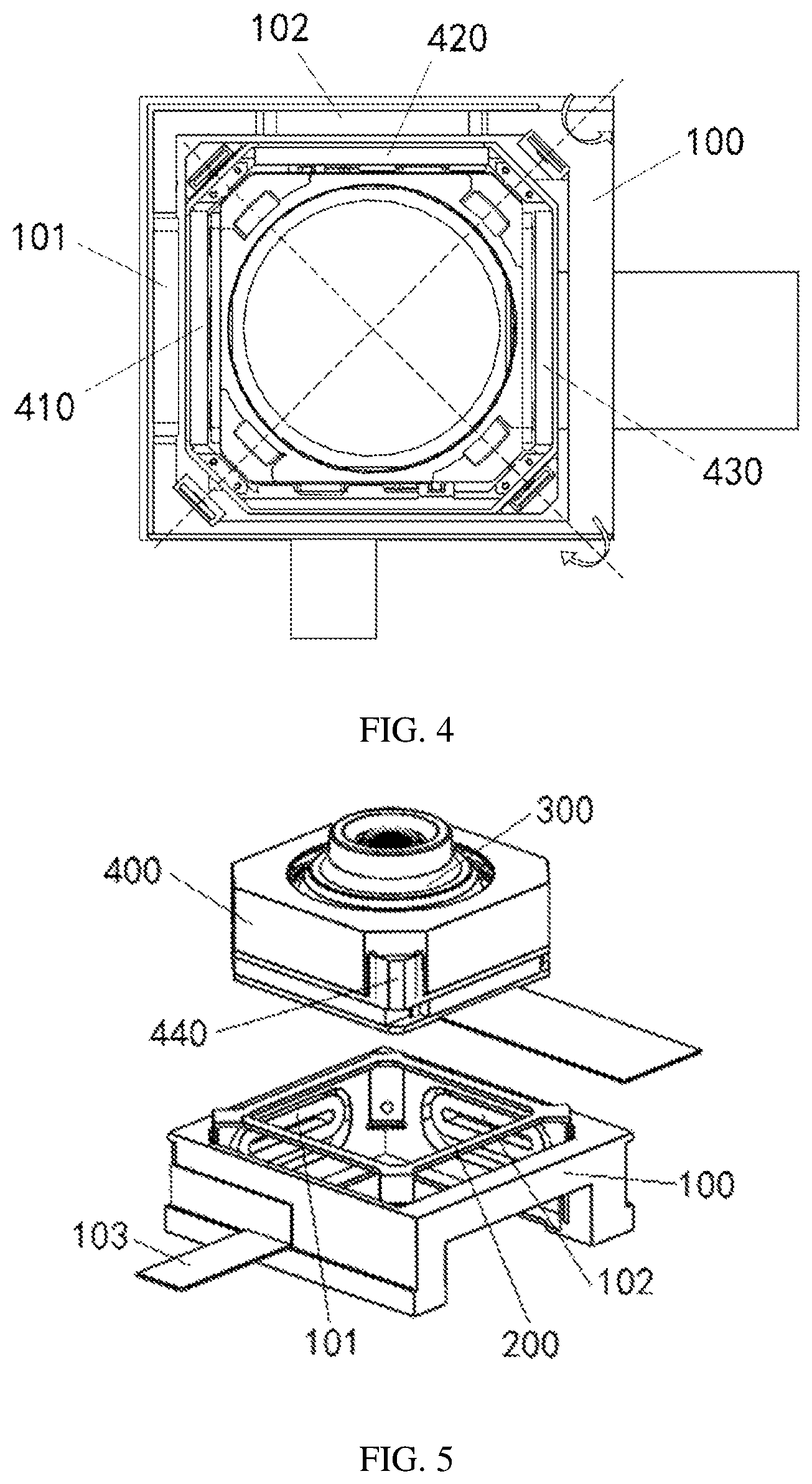 Patent US12108154 Figure 3 – Camera module for anti-shake using a drive coil and electronic device