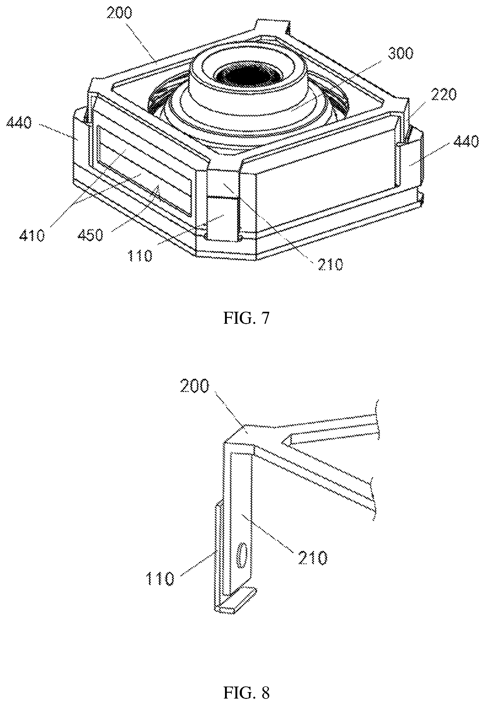 Patent US12108154 Figure 5 – Camera module for anti-shake using a drive coil and electronic device