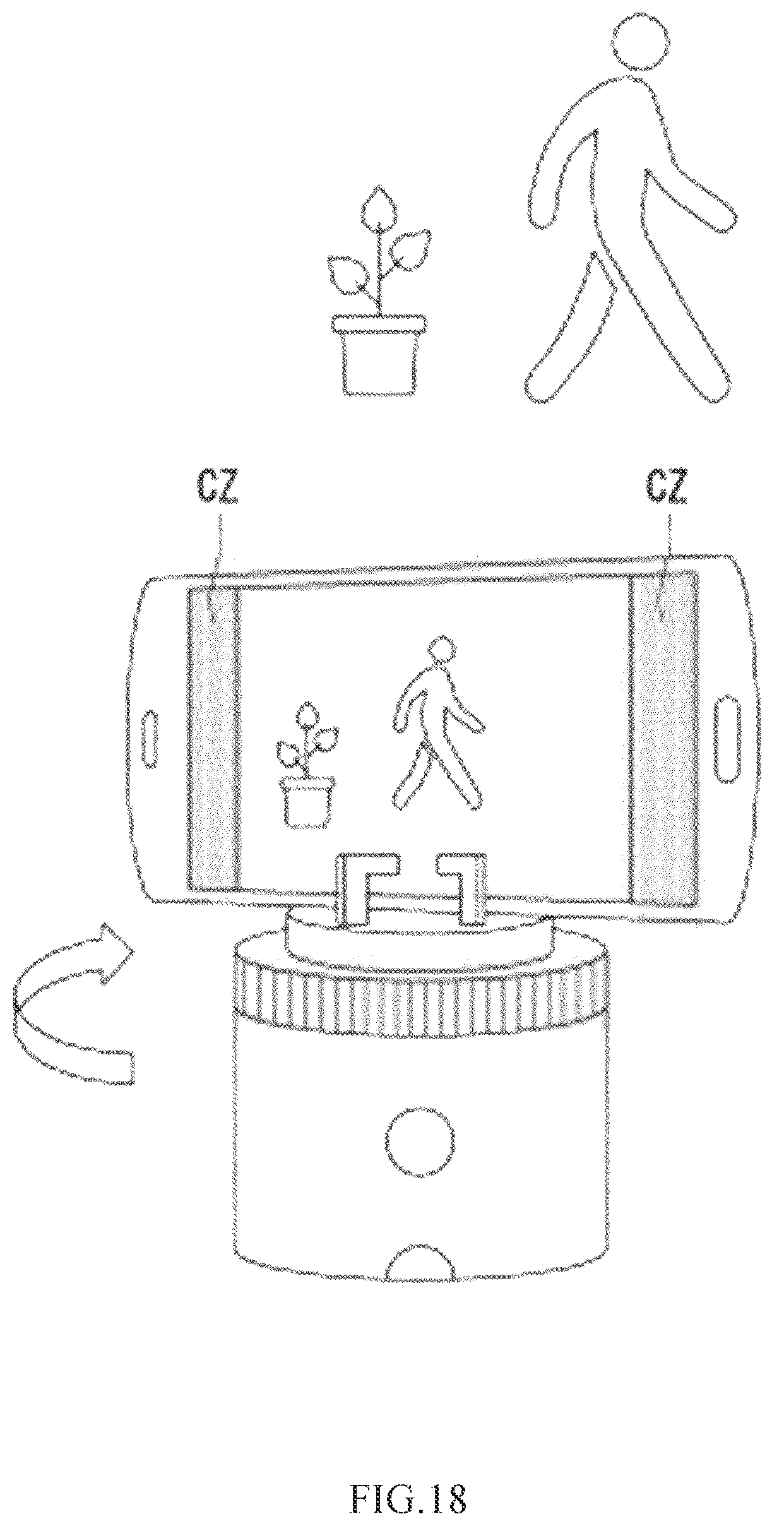 Patent US12108157 Figure 19 – Mobile device and method of controlling mobile device cradle