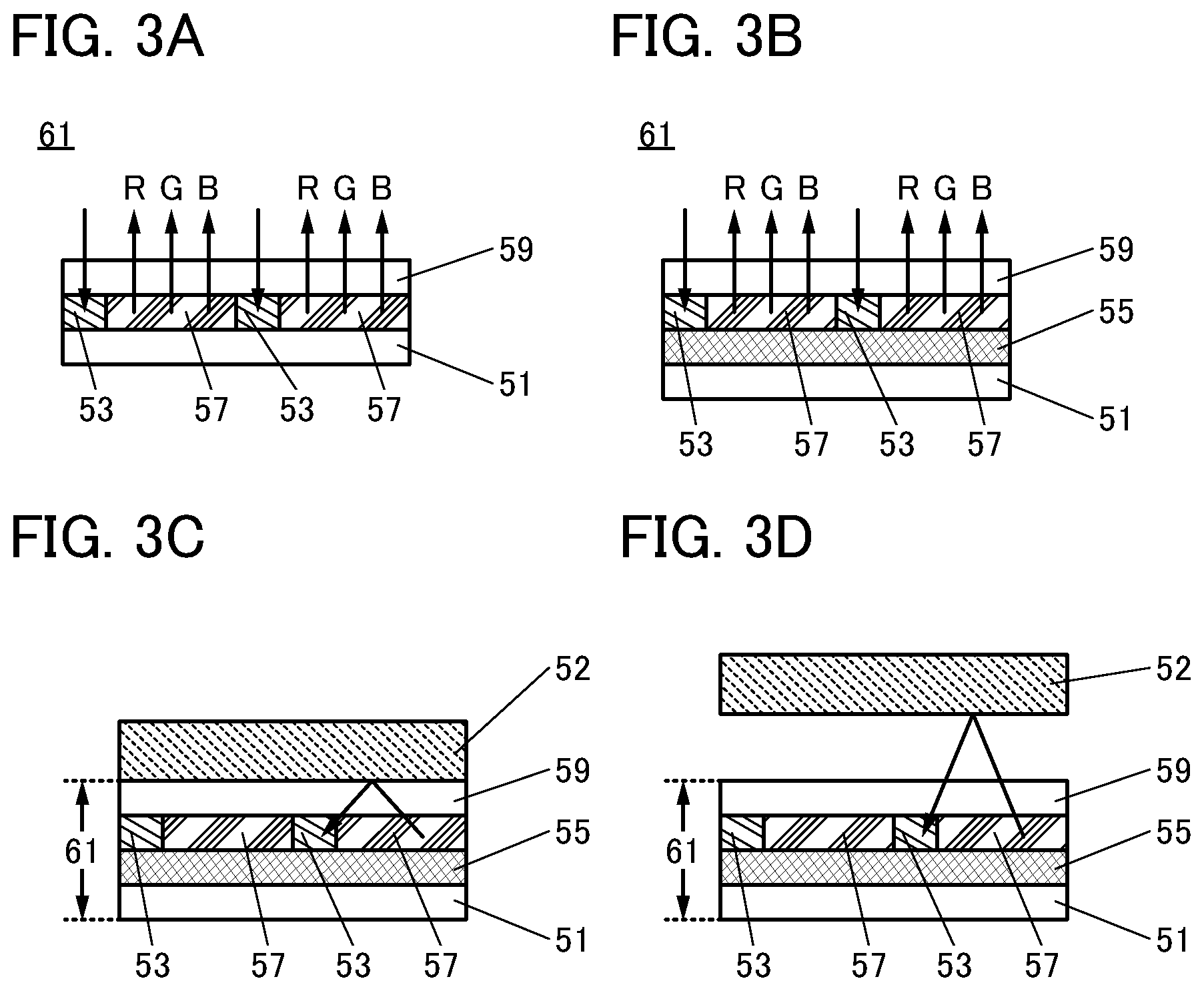 Patent US12108165 Figure 3 – Imaging device including pixels each having a light-receiving device and a light-emitting device
