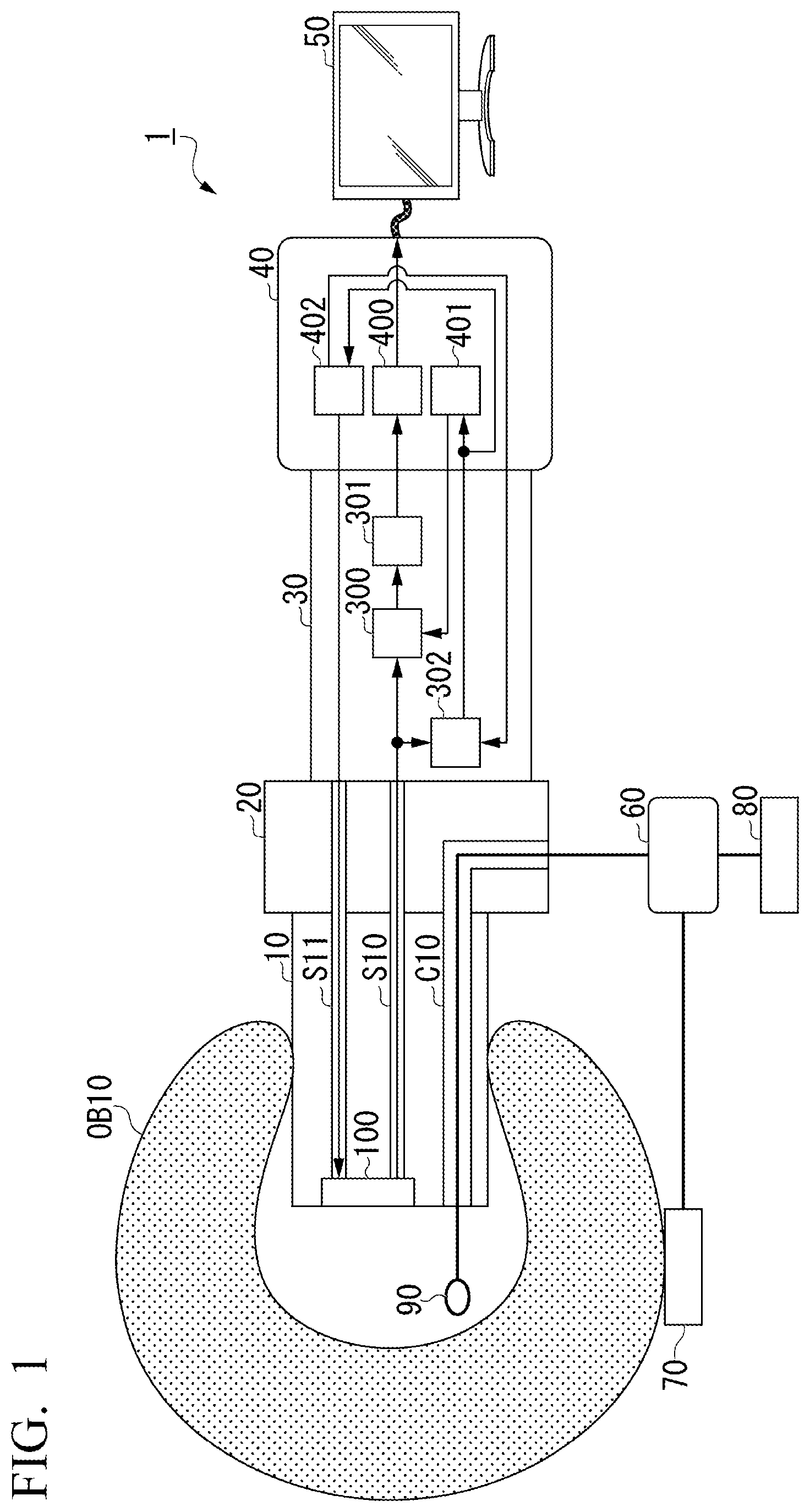 Patent US12108166 Figure 1 – Endoscope system