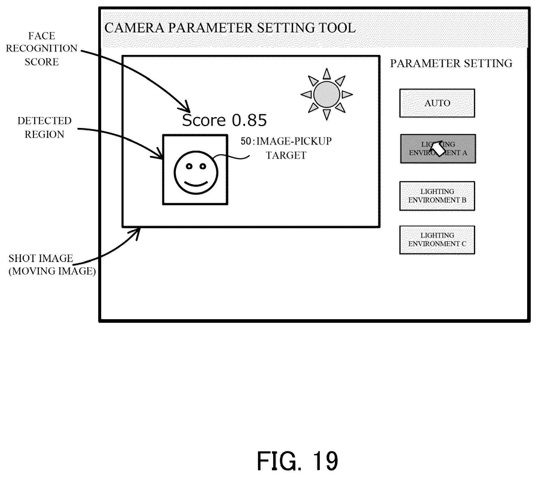 Patent US12108167 Figure 19 – Optimizing sensing parameter in imaging device using scores