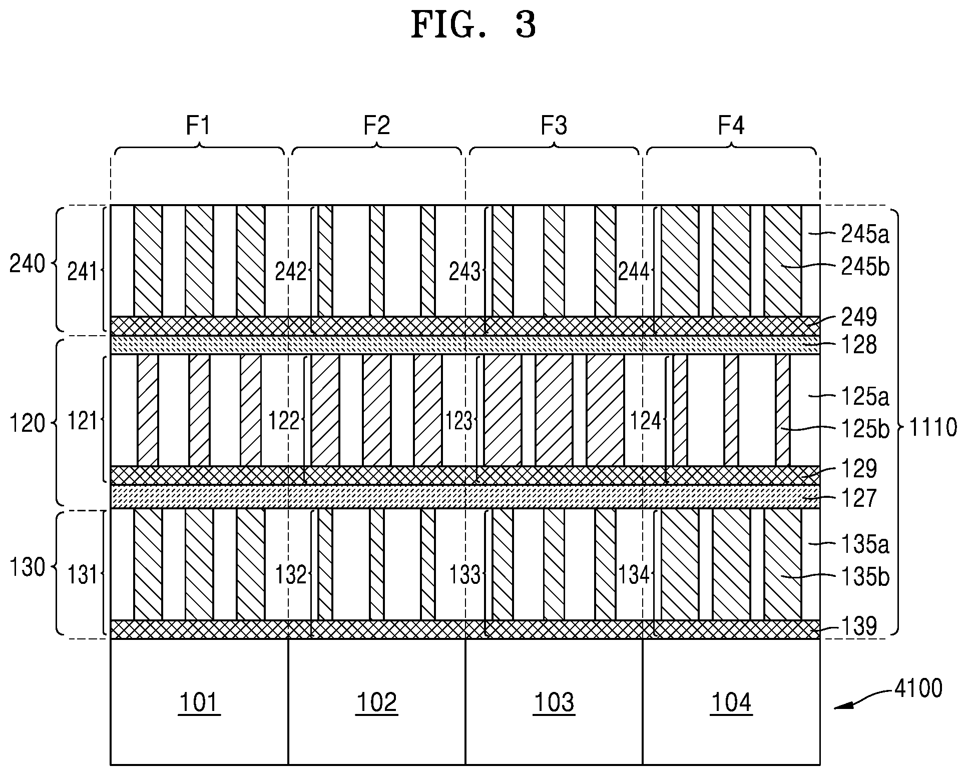 Patent US12108169 Figure 3 – Spectral filter, and image sensor and electronic device including the spectral filter