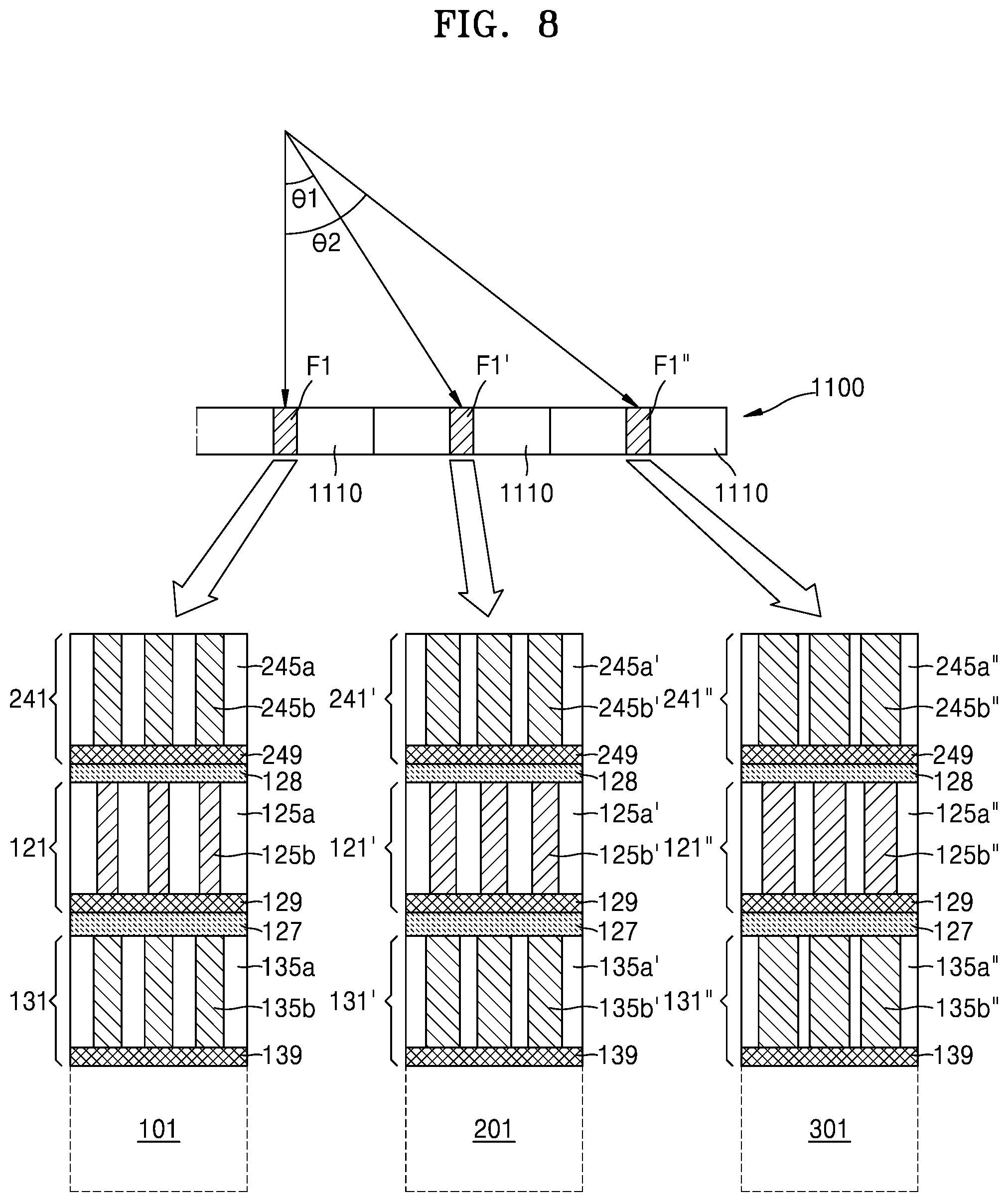 Patent US12108169 Figure 9 – Spectral filter, and image sensor and electronic device including the spectral filter