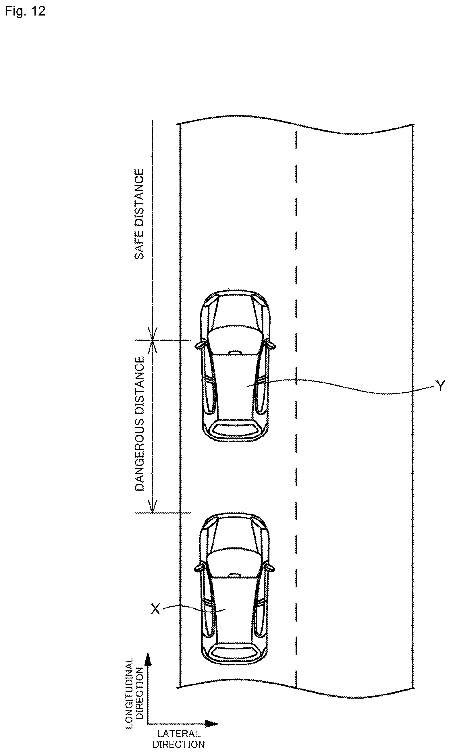 Patent US12108172 Figure 12 – Vehicle control system using imaging device capable of object detection