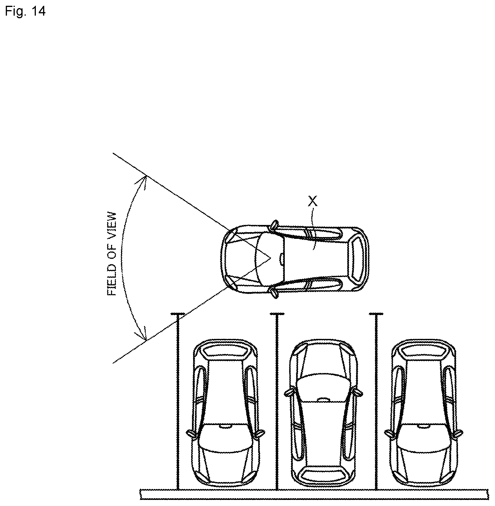 Patent US12108172 Figure 14 – Vehicle control system using imaging device capable of object detection