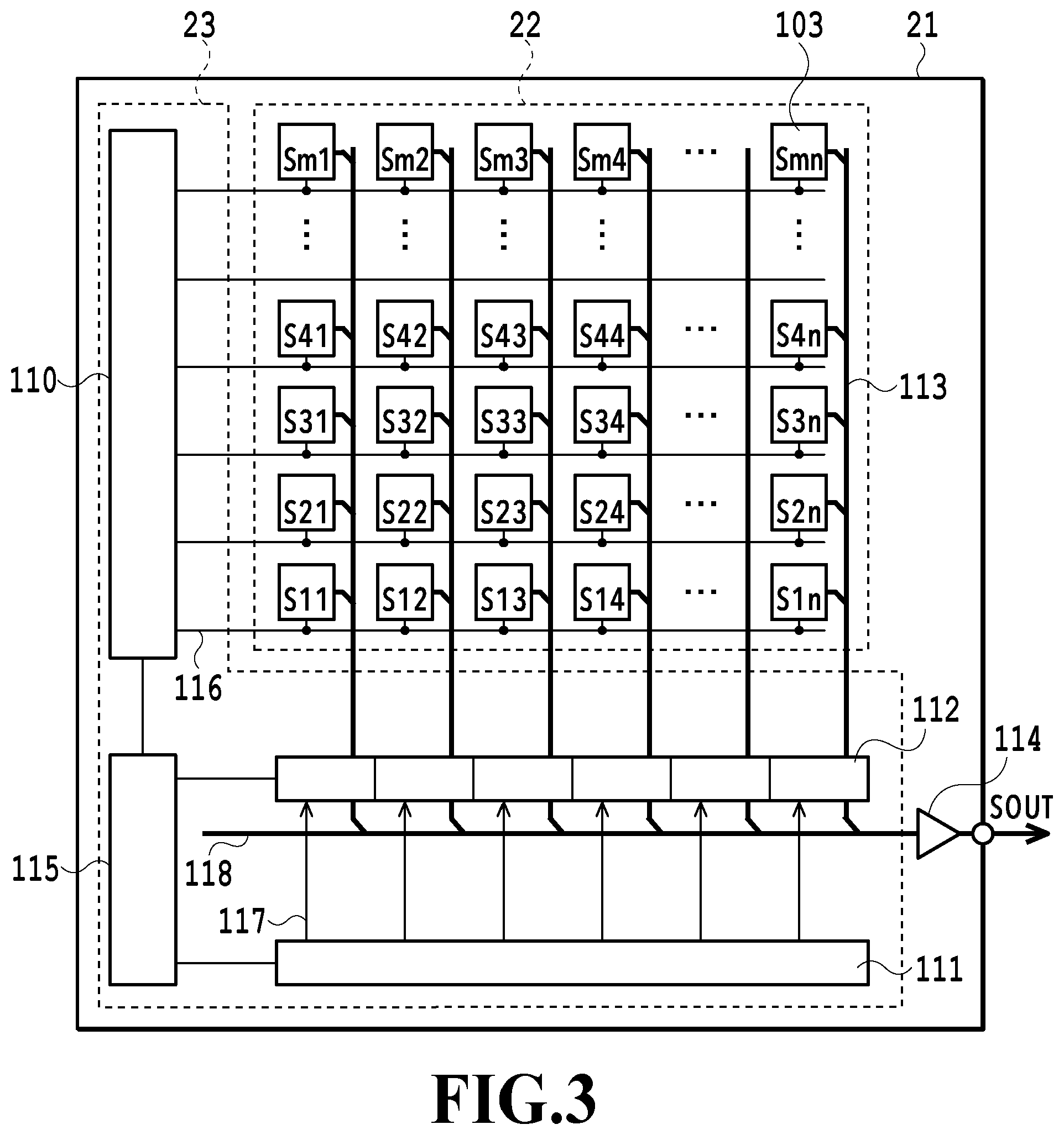 Patent US12108174 Figure 3 – Imaging sensor, imaging apparatus, and imaging method