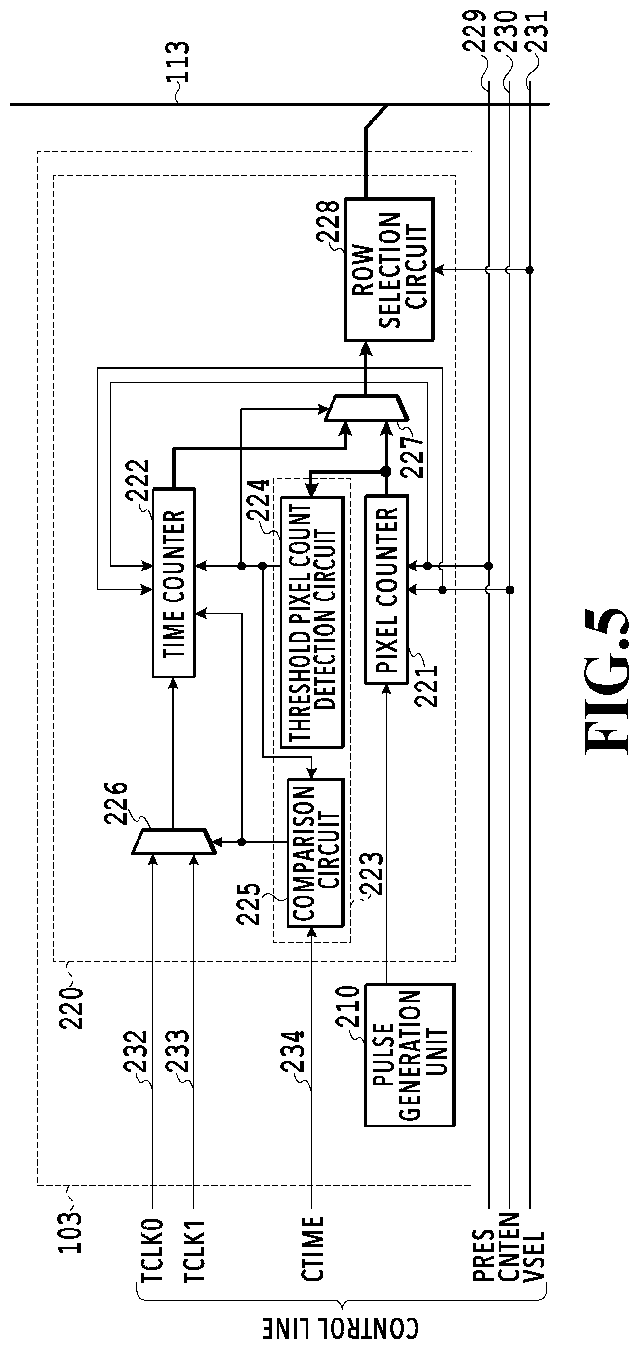 Patent US12108174 Figure 5 – Imaging sensor, imaging apparatus, and imaging method
