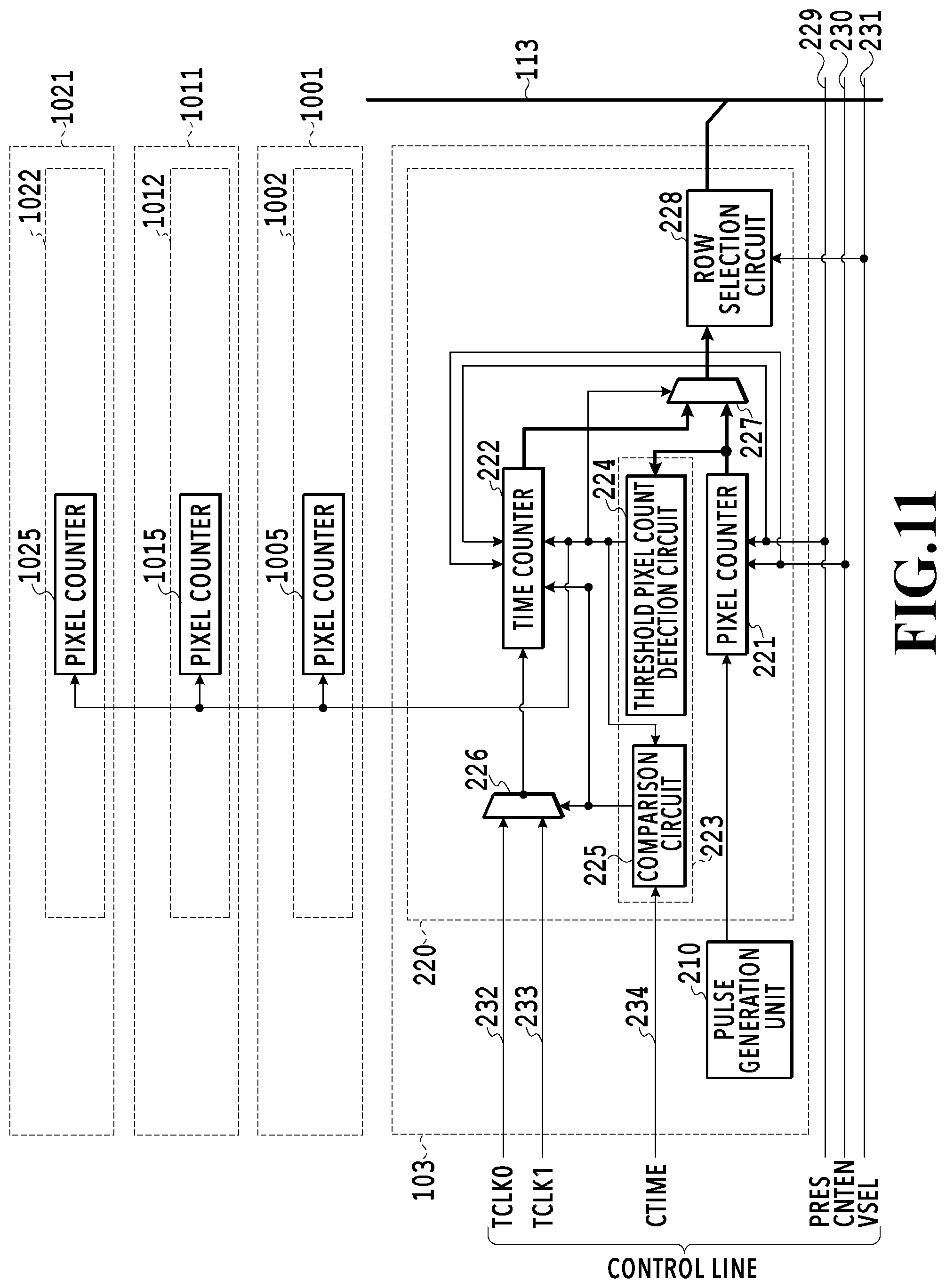 Patent US12108174 Figure 11 – Imaging sensor, imaging apparatus, and imaging method