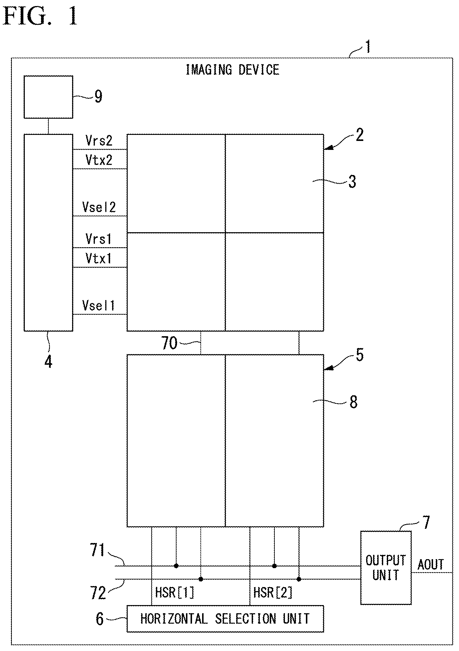 Patent US12108176 Figure 1 – Imaging device and endoscope system
