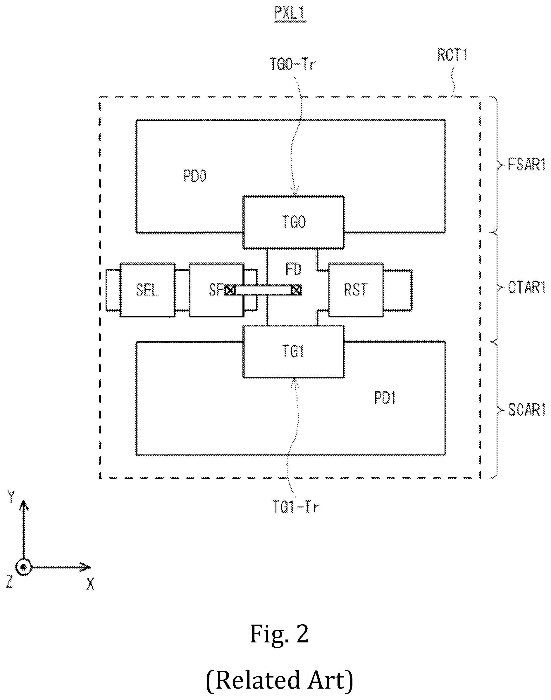 Patent US12108180 Figure 2 – Solid-state imaging device, method for manufacturing solid-state imaging device, and electronic apparatus