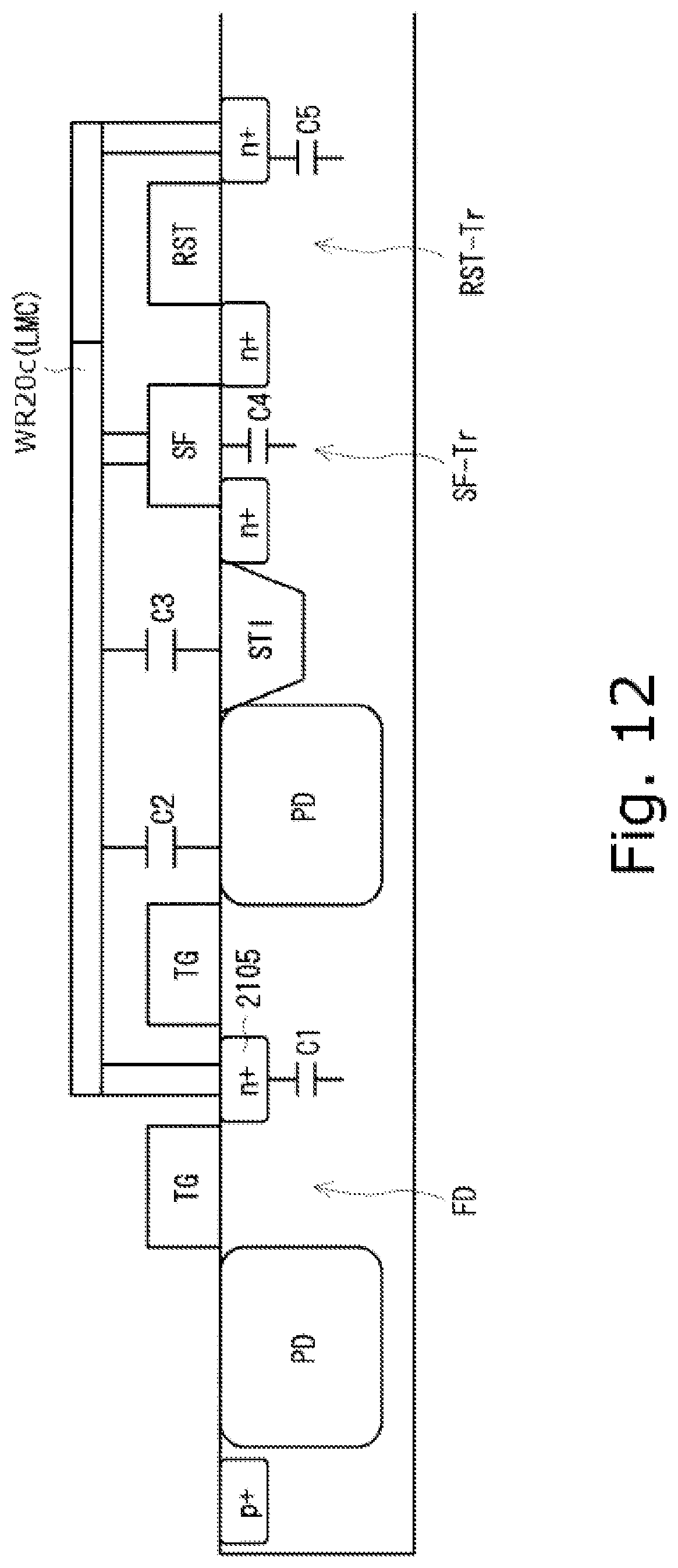 Patent US12108180 Figure 12 – Solid-state imaging device, method for manufacturing solid-state imaging device, and electronic apparatus