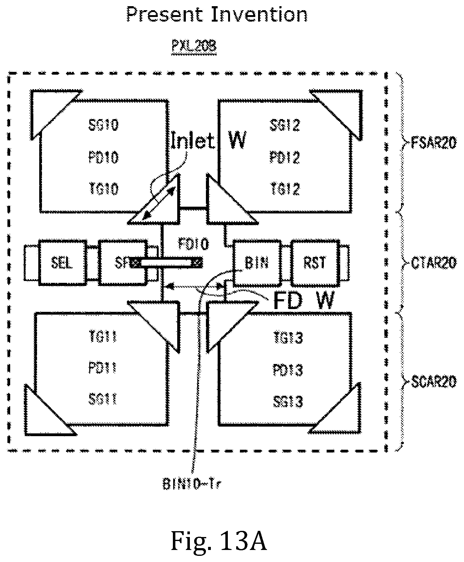Patent US12108180 Figure 13 – Solid-state imaging device, method for manufacturing solid-state imaging device, and electronic apparatus