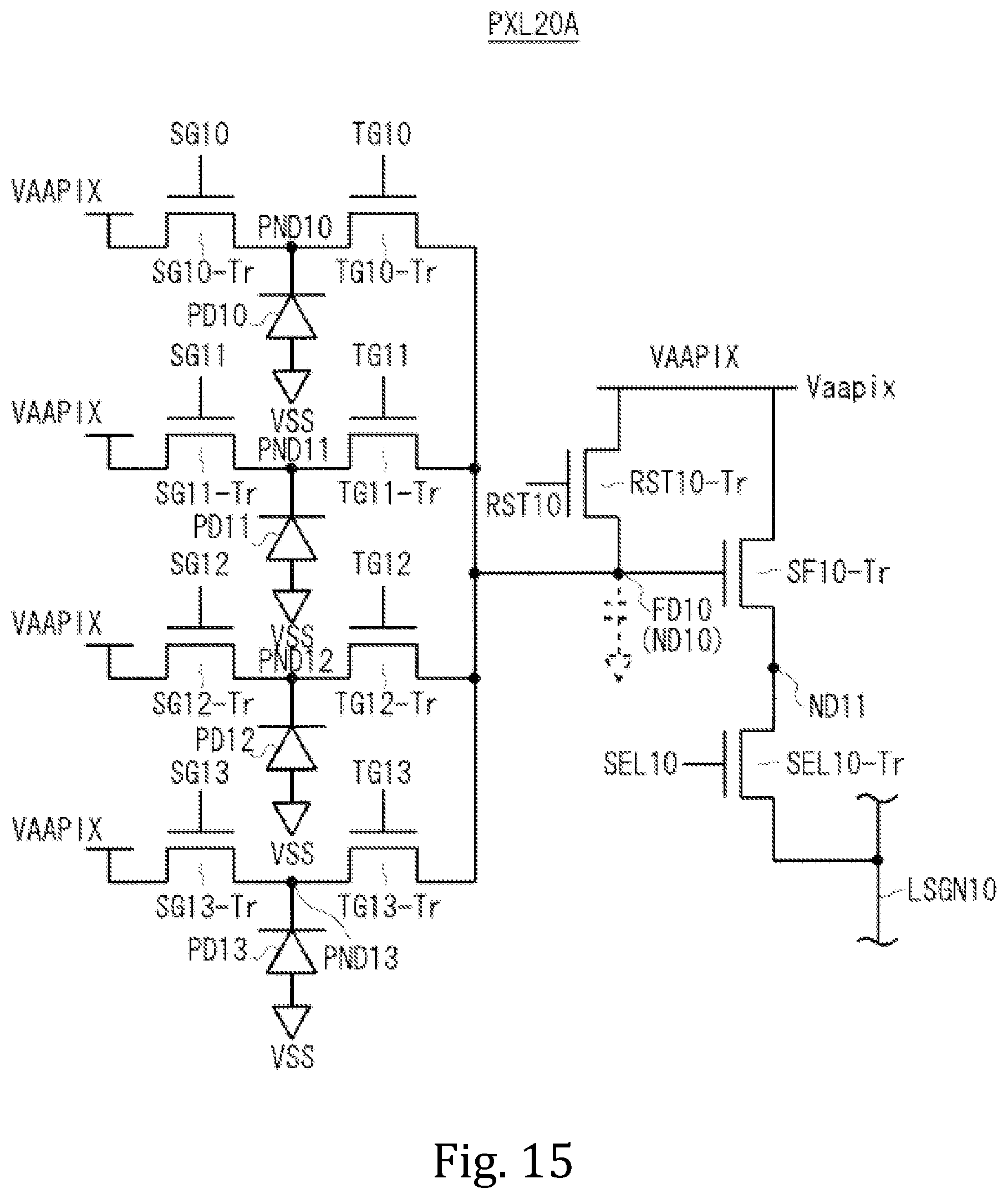 Patent US12108180 Figure 17 – Solid-state imaging device, method for manufacturing solid-state imaging device, and electronic apparatus