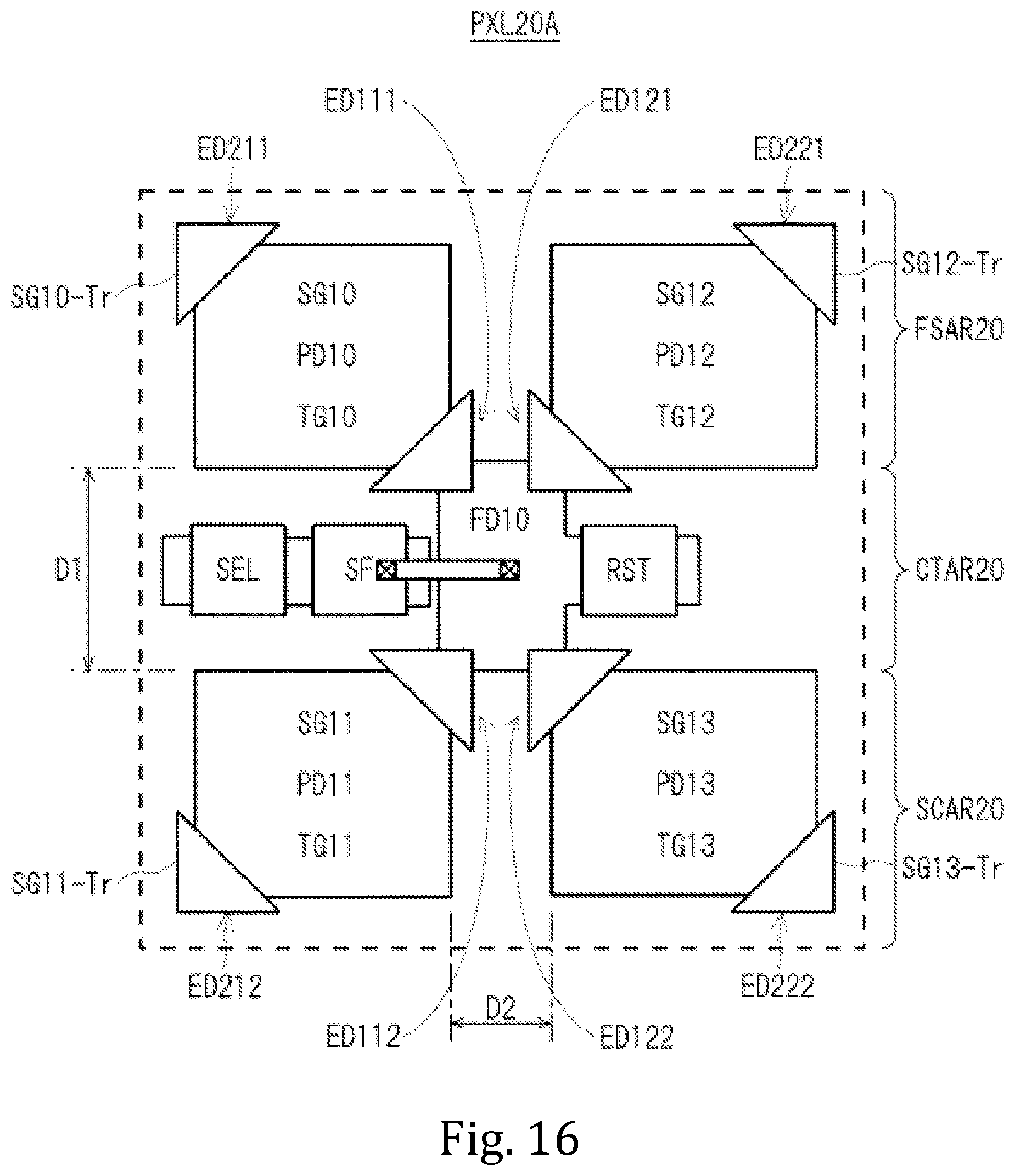 Patent US12108180 Figure 18 – Solid-state imaging device, method for manufacturing solid-state imaging device, and electronic apparatus