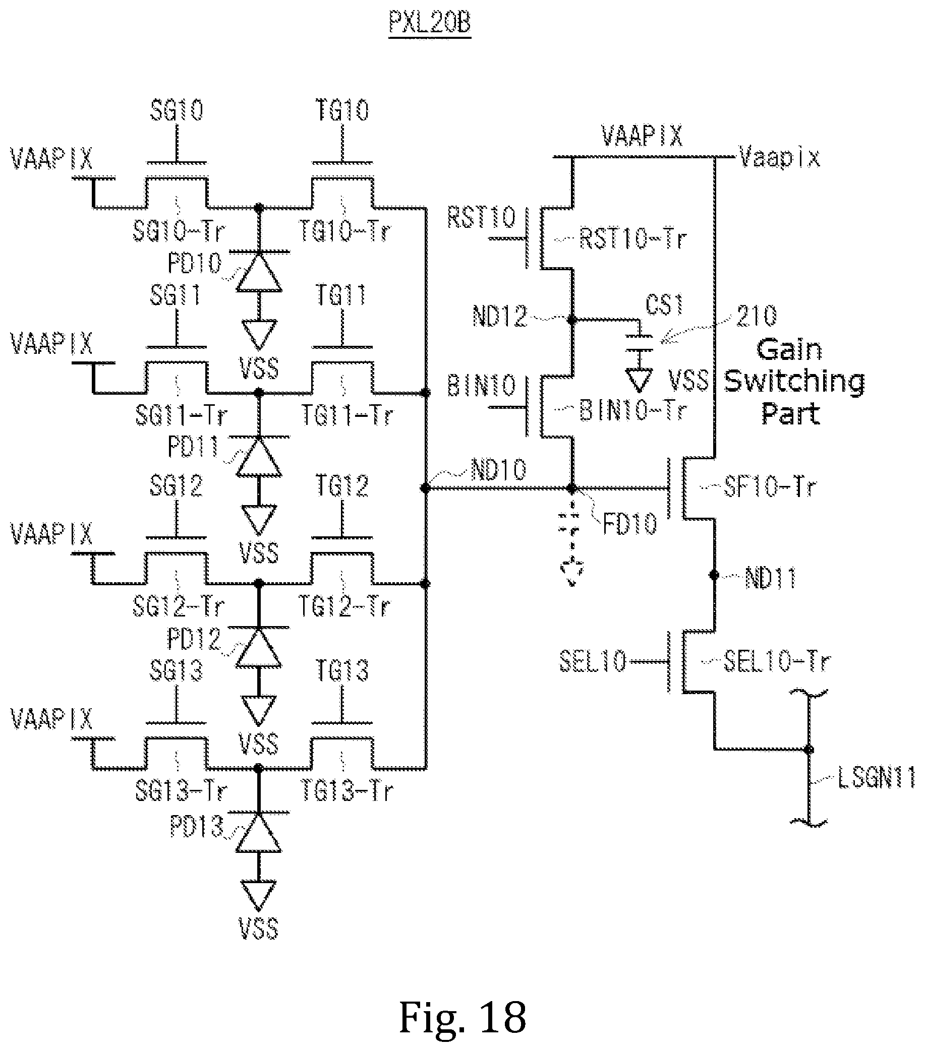 Patent US12108180 Figure 20 – Solid-state imaging device, method for manufacturing solid-state imaging device, and electronic apparatus