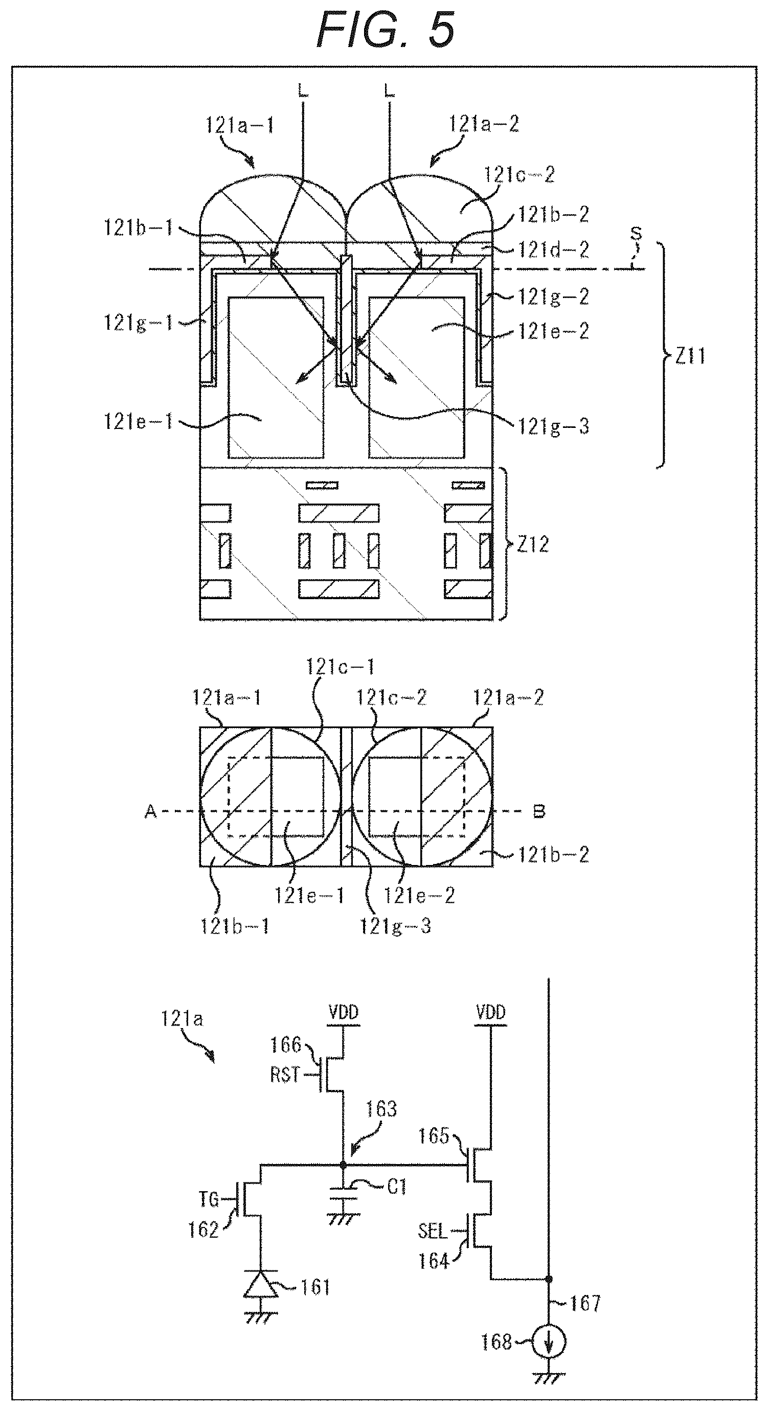 Patent US12108181 Figure 5 – Imaging device, display device, and imaging system