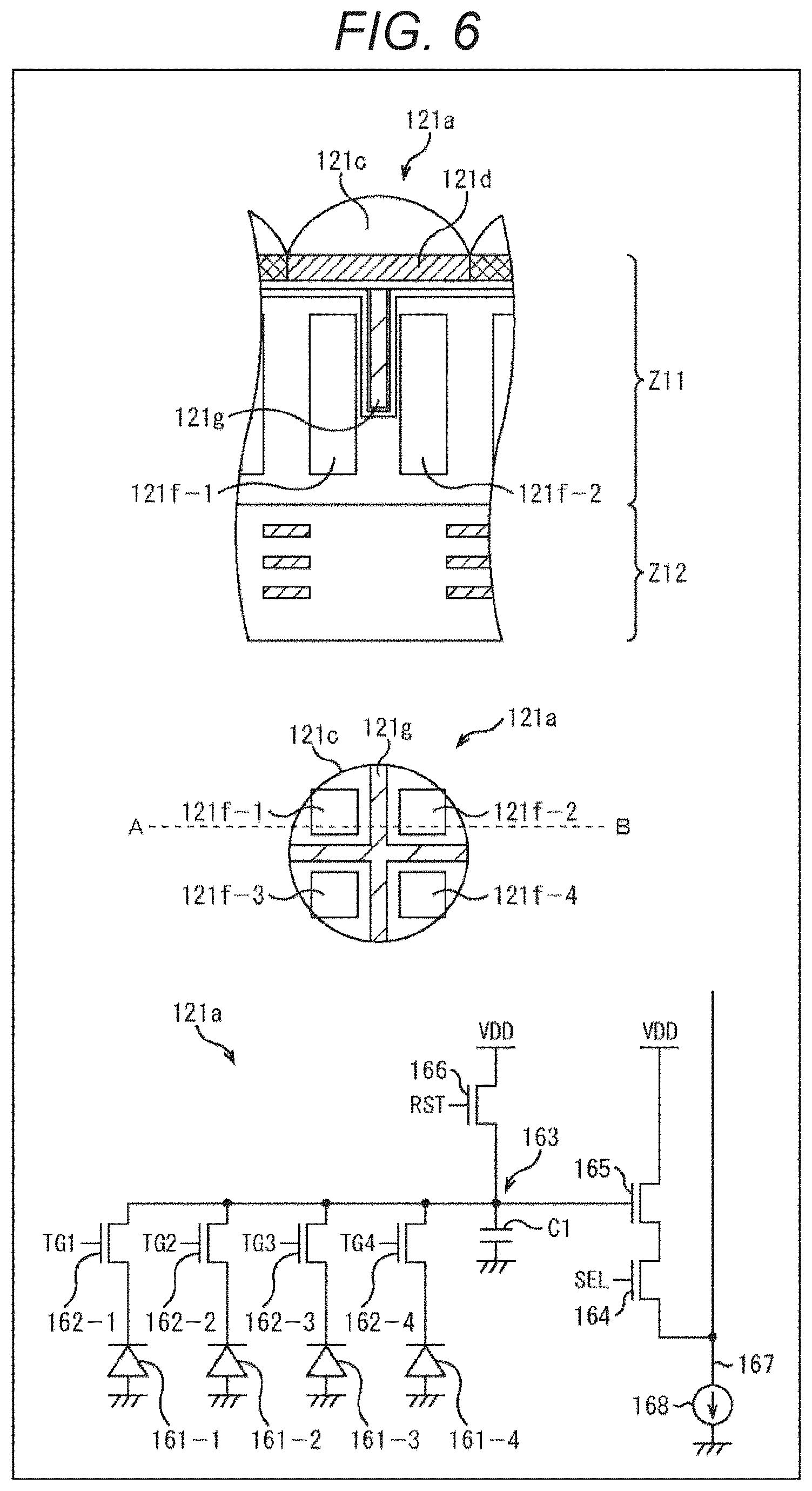Patent US12108181 Figure 6 – Imaging device, display device, and imaging system