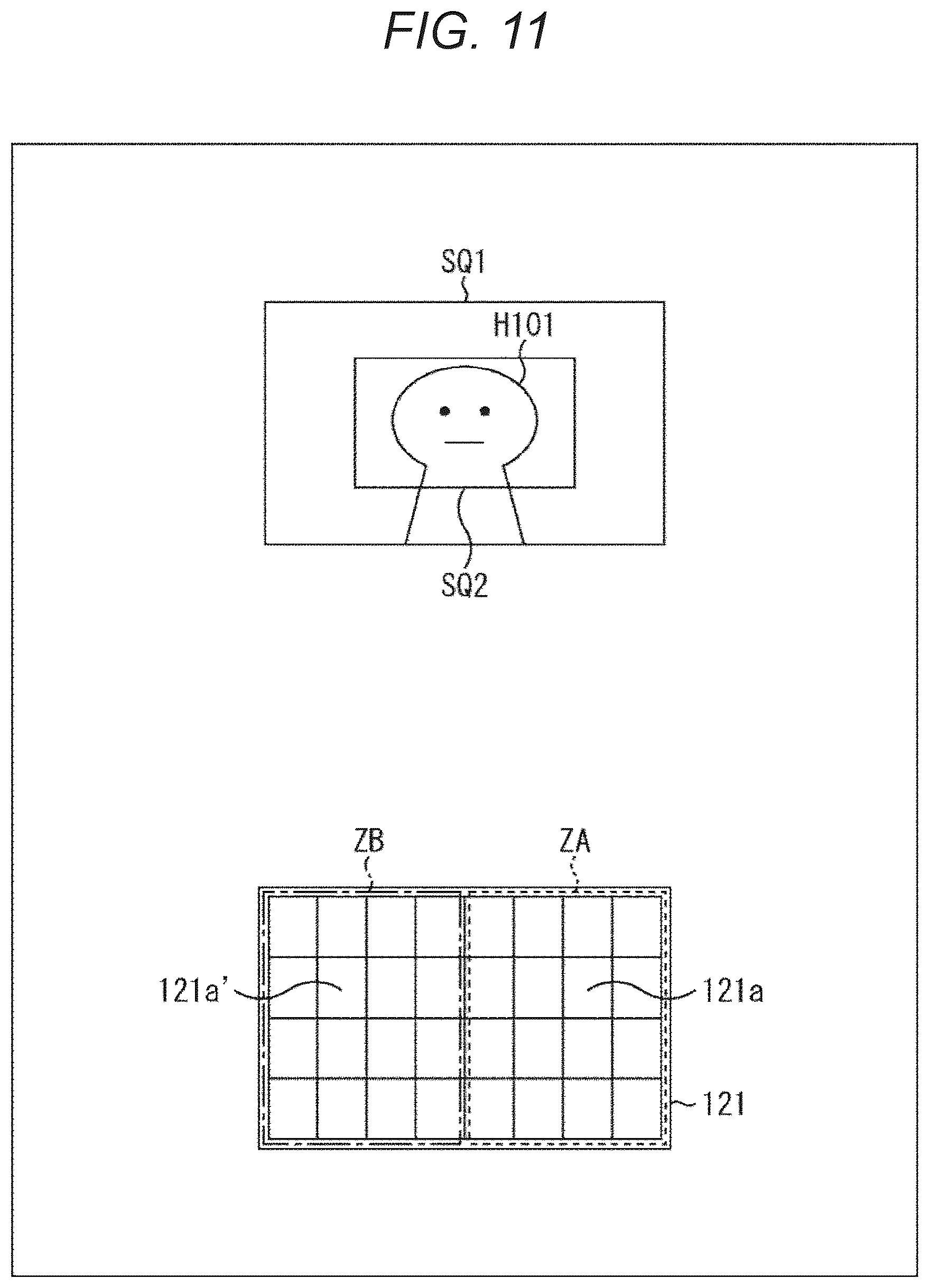 Patent US12108181 Figure 11 – Imaging device, display device, and imaging system