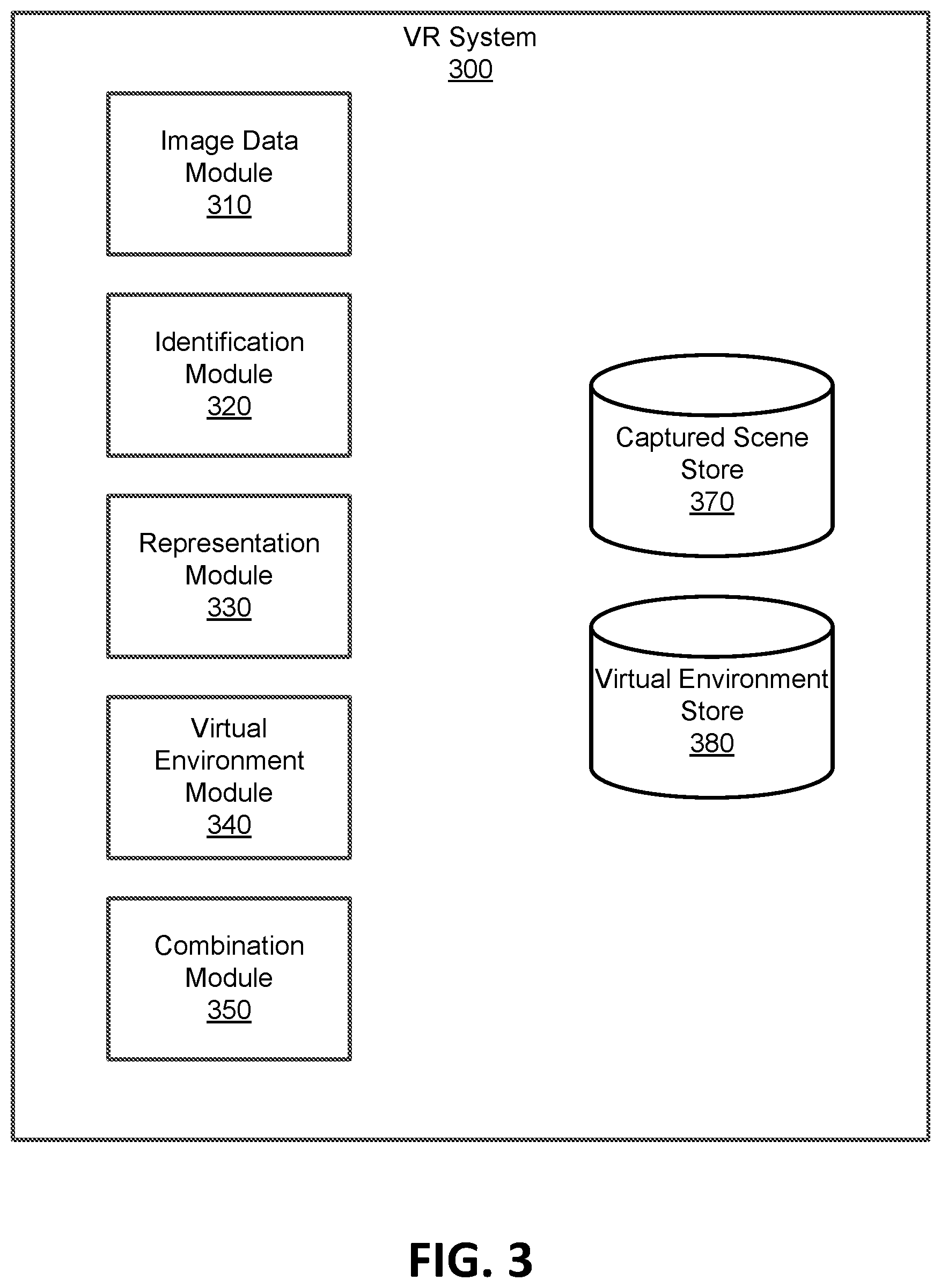 Patent US12108184 Figure 4 – Representing real-world objects with a virtual reality environment