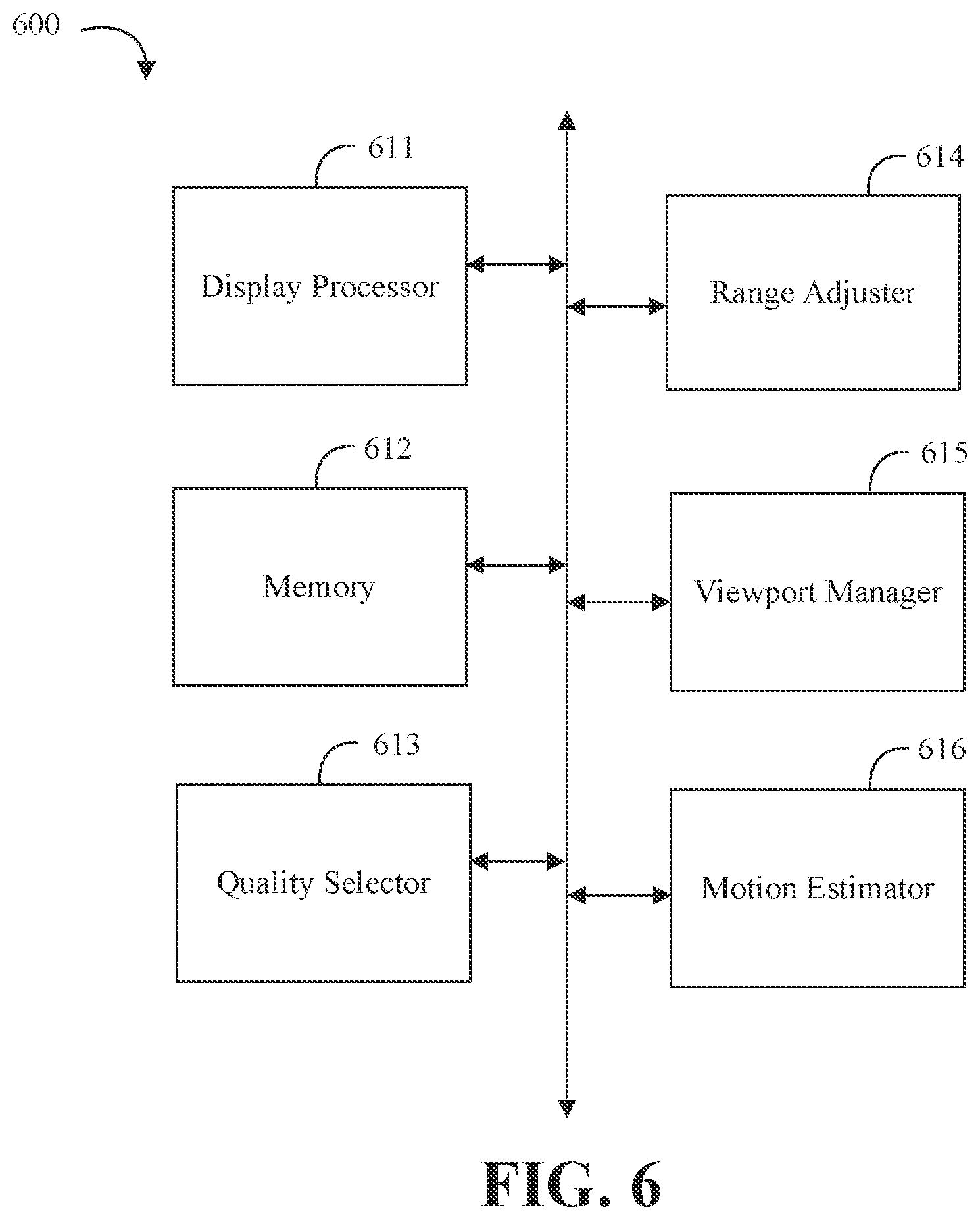 Patent US12108185 Figure 15 – 360 neighbor-based quality selector, range adjuster, viewport manager, and motion estimator for graphics