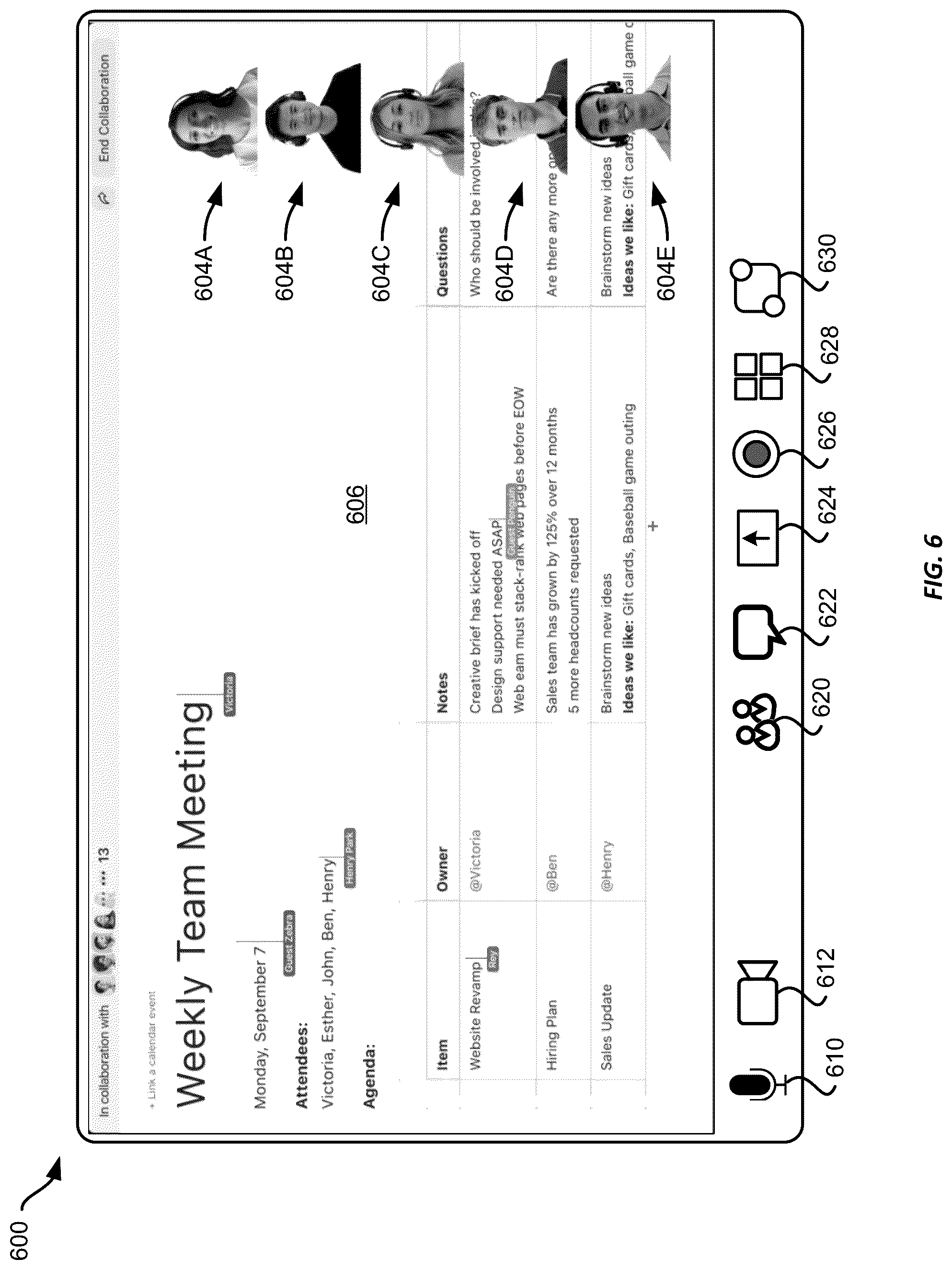 Patent US12108188 Figure 7 – Integrating software application content into video conferences