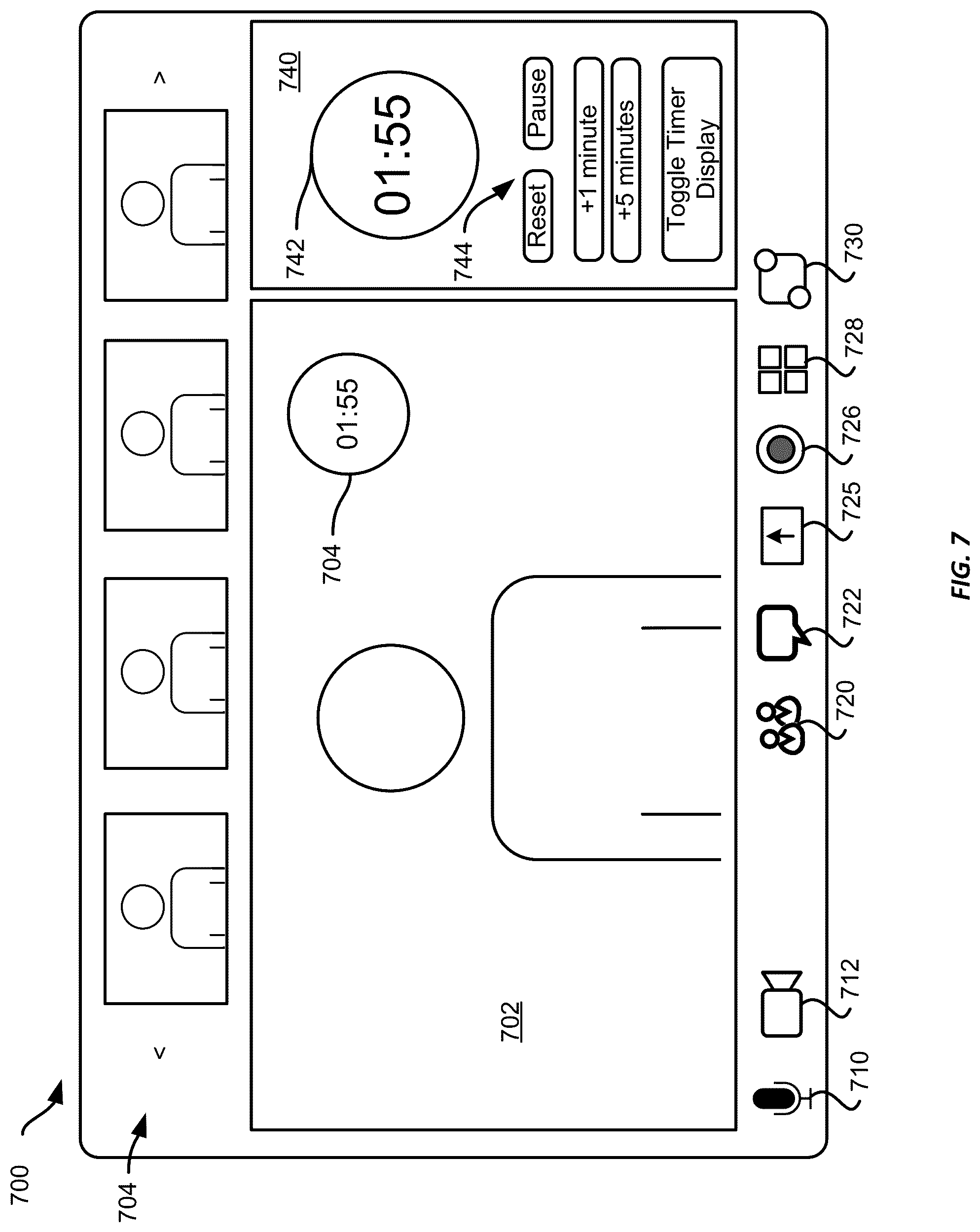 Patent US12108188 Figure 8 – Integrating software application content into video conferences