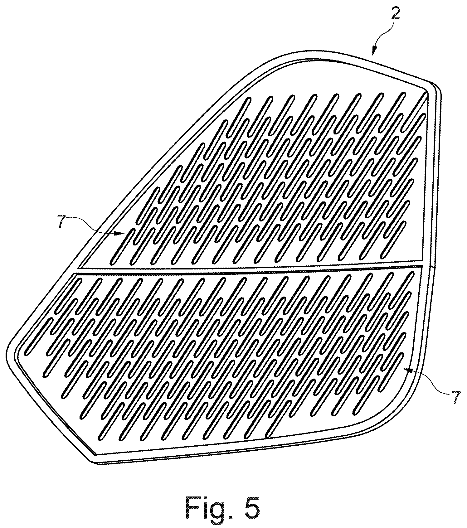 Patent US12108199 Figure 5 – Cork-leather-covered loudspeaker grille