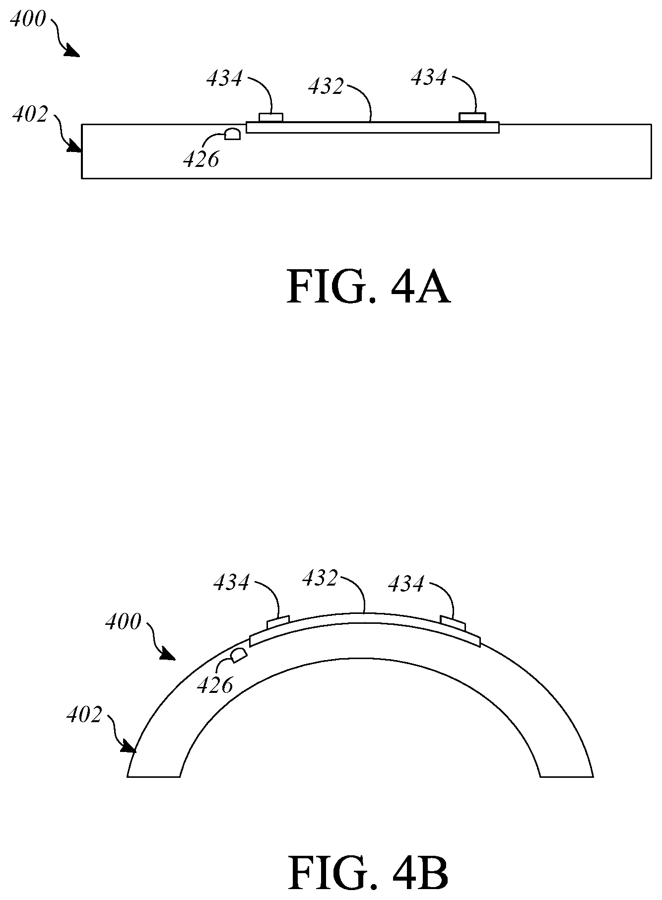 Patent US12108200 Figure 4 – Flexible speakers
