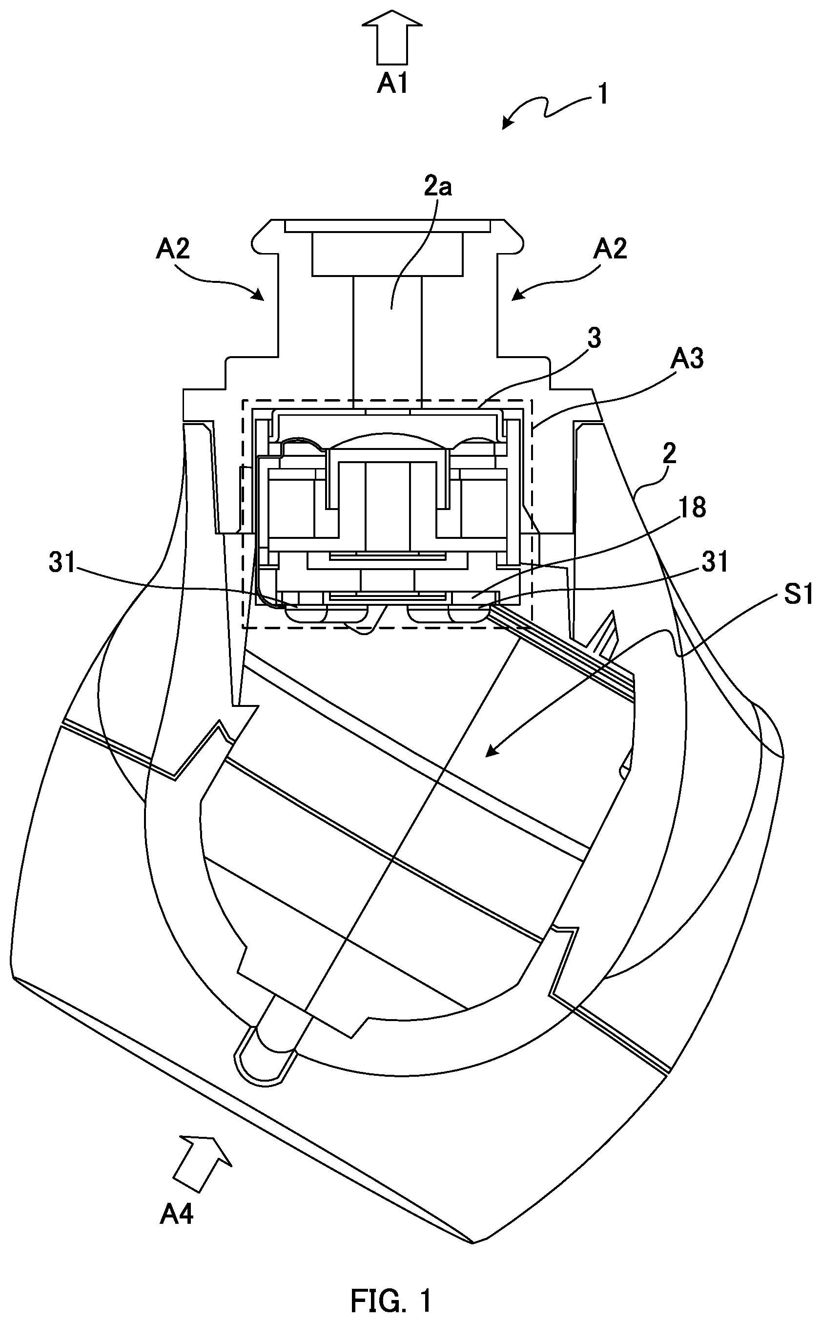 Patent US12108202 Figure 1 – Speaker unit and earphone