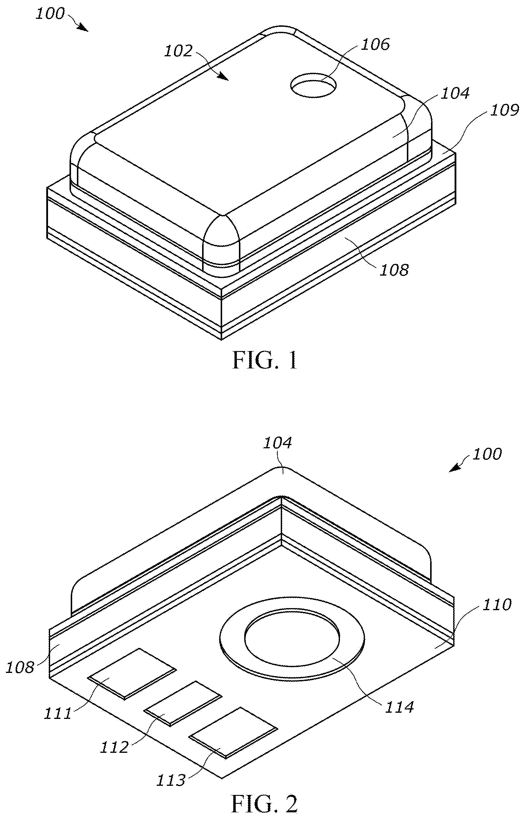 Patent US12108204 Figure 1 – Acoustic sensor assembly having improved frequency response